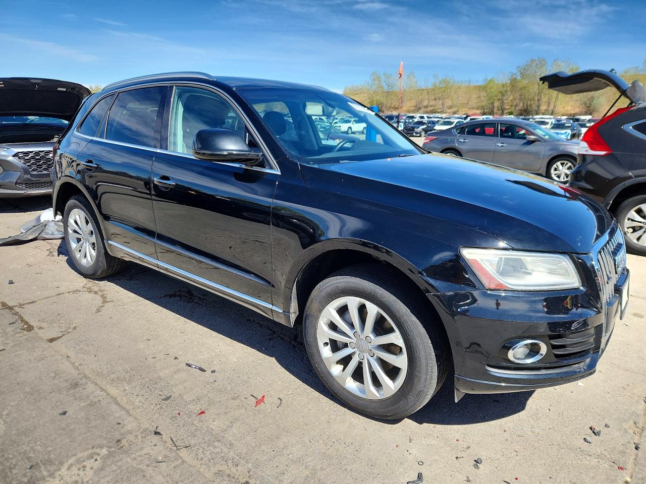 2015 Audi Q5 Premium Черный vin: WA1CFAFPXFA122657