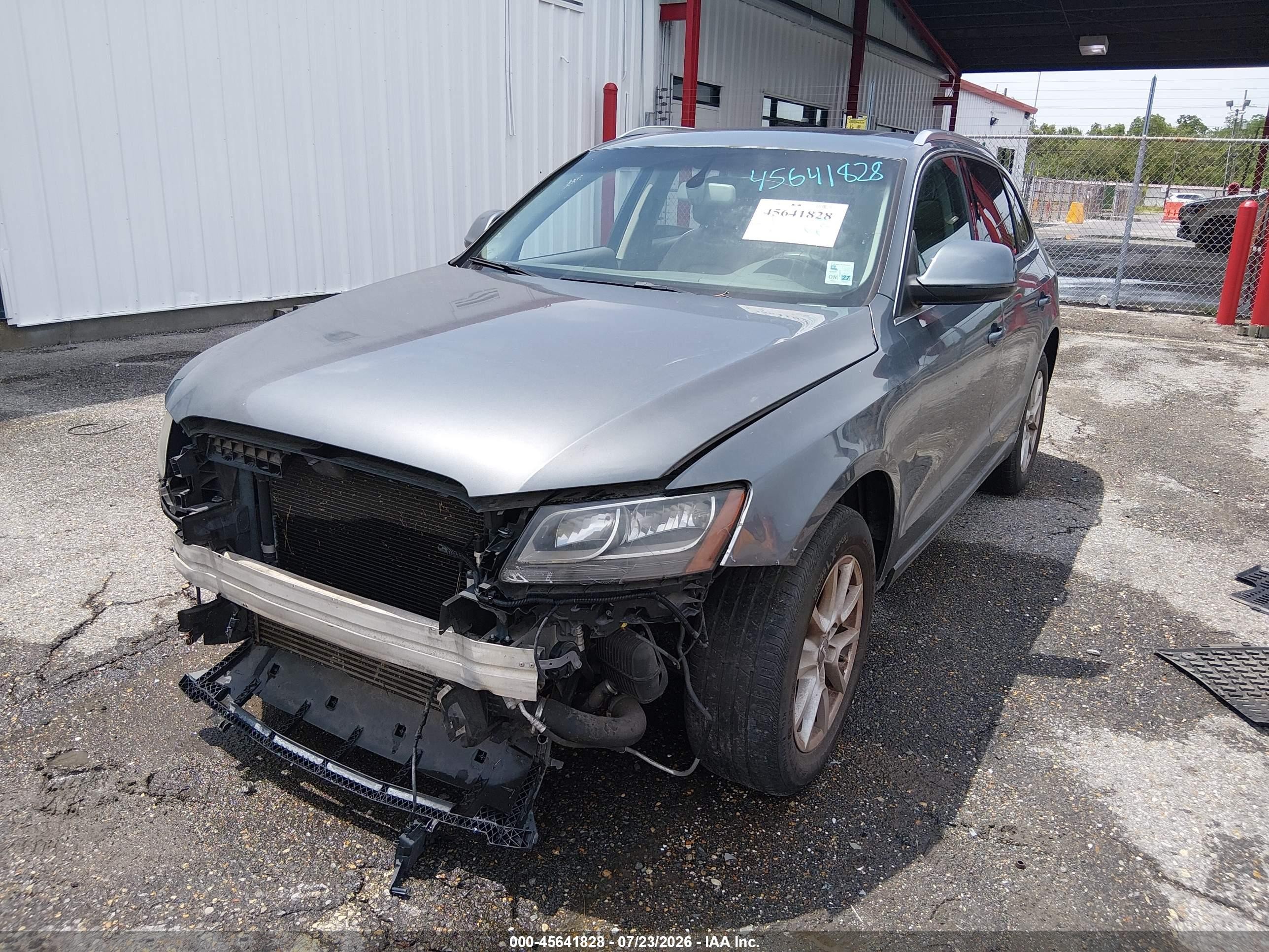 2012 Audi Q5 2.0t Premium Gray vin: WA1CFBFP2CA055571