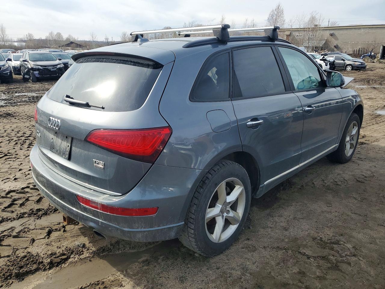 2015 Audi Q5 Premium Gray vin: WA1CFCFP3FA079257