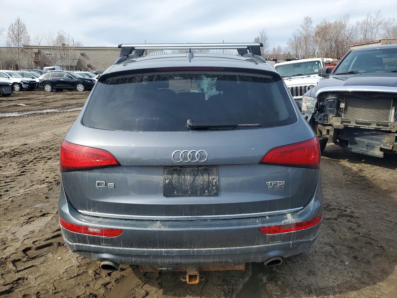 2015 Audi Q5 Premium Gray vin: WA1CFCFP3FA079257