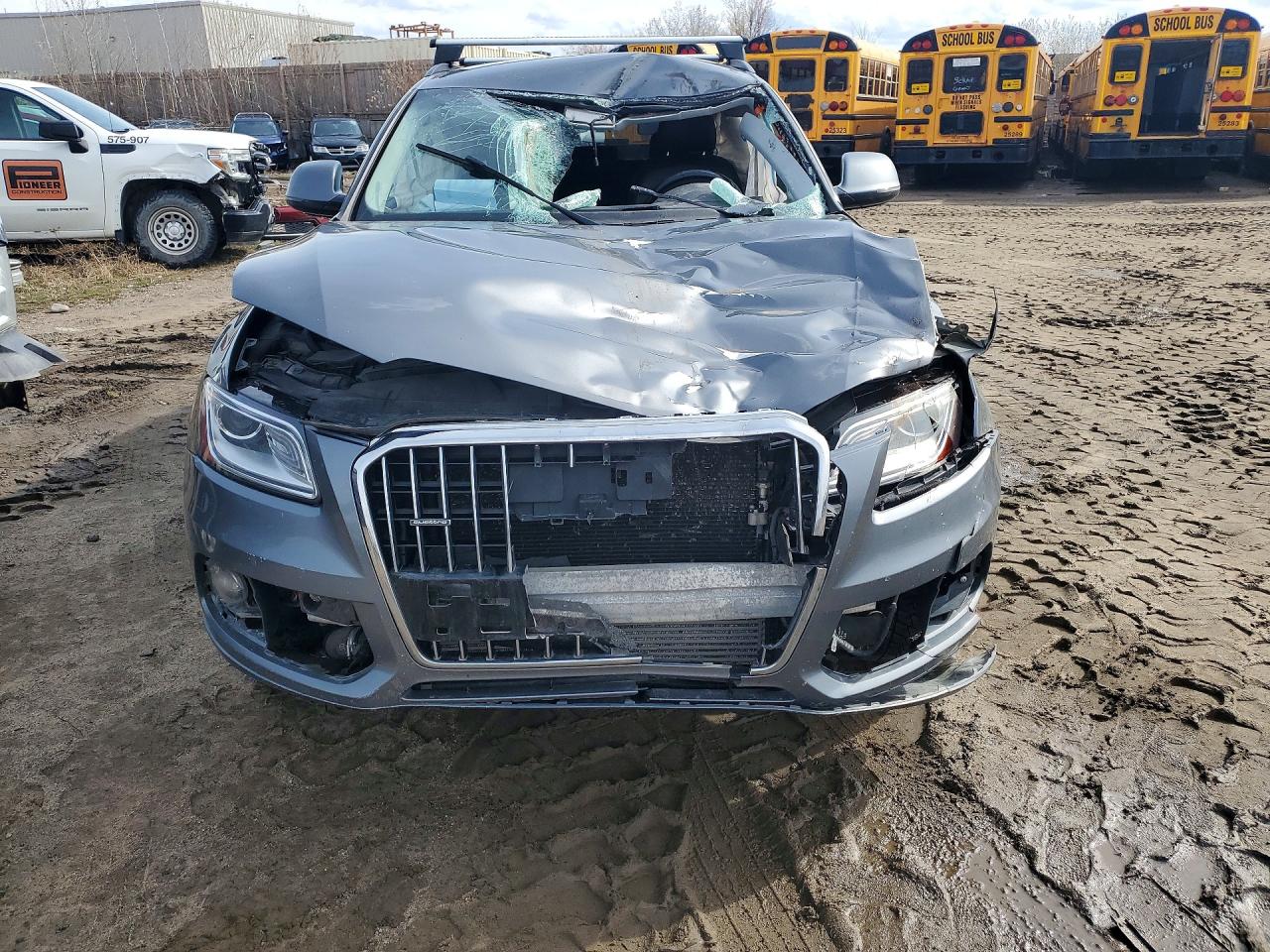 2015 Audi Q5 Premium Gray vin: WA1CFCFP3FA079257