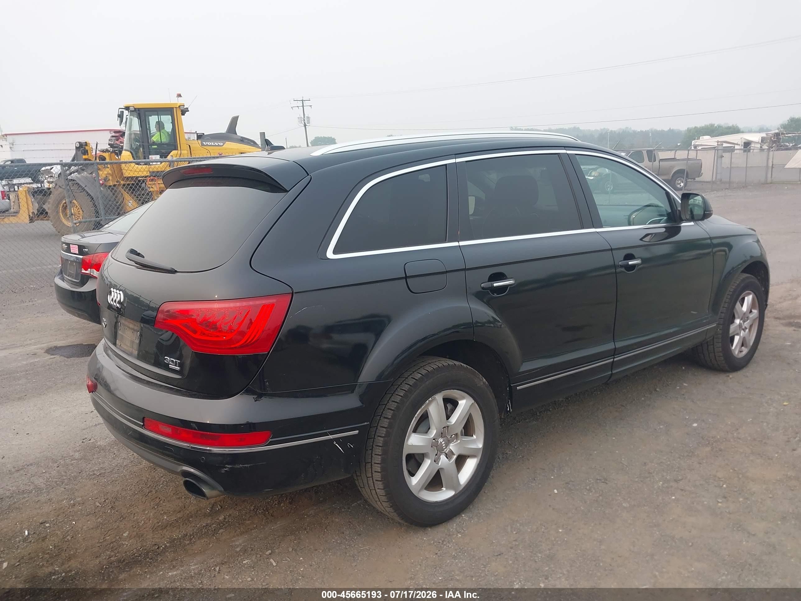 2015 Audi Q7 3.0t Premium Black vin: WA1CGAFE0FD007933