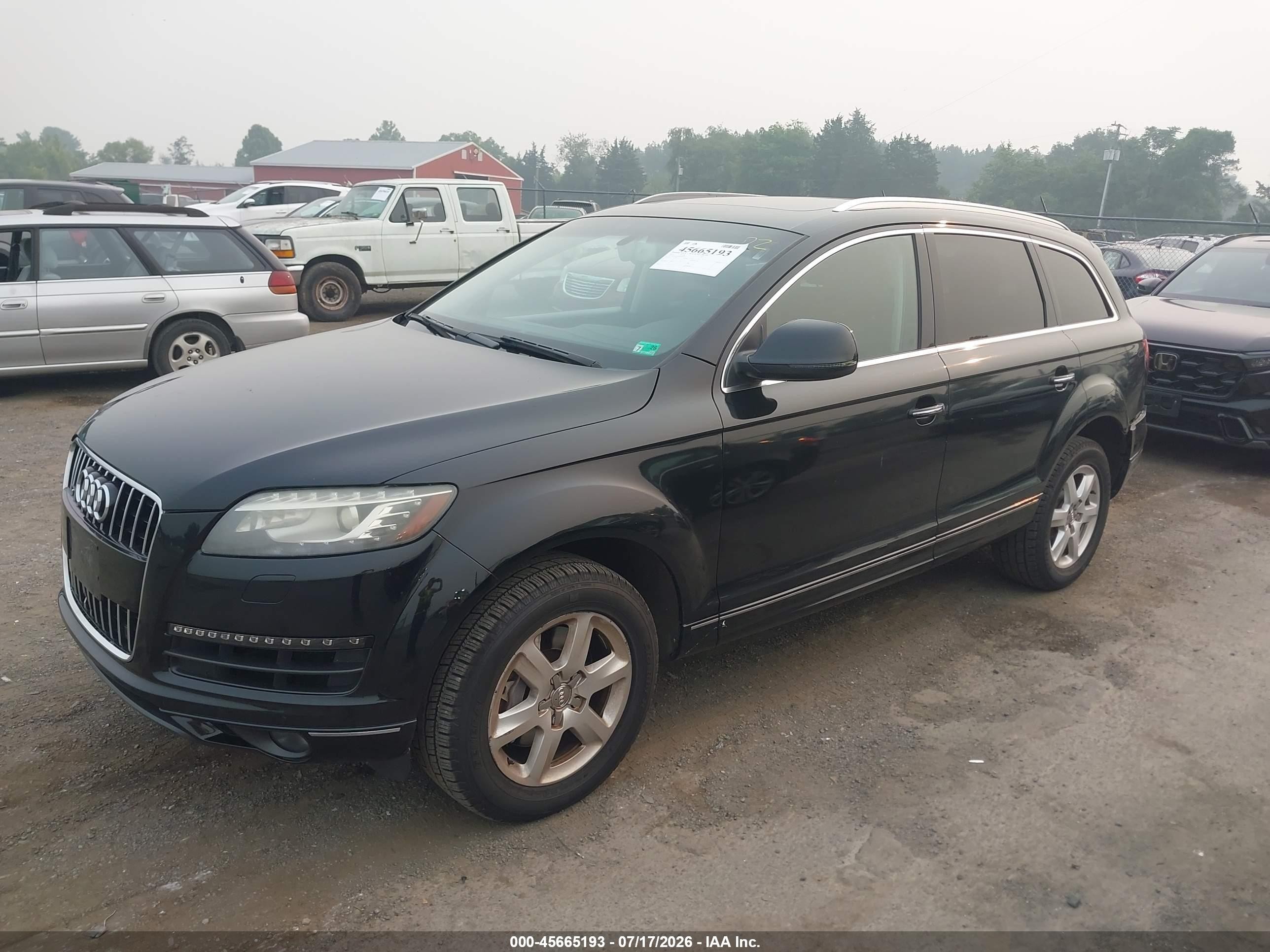 2015 Audi Q7 3.0t Premium Black vin: WA1CGAFE0FD007933