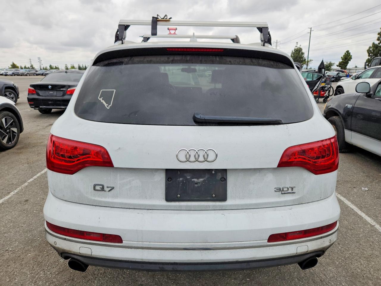 2015 Audi Q7 Premium White vin: WA1CGAFE1FD010730