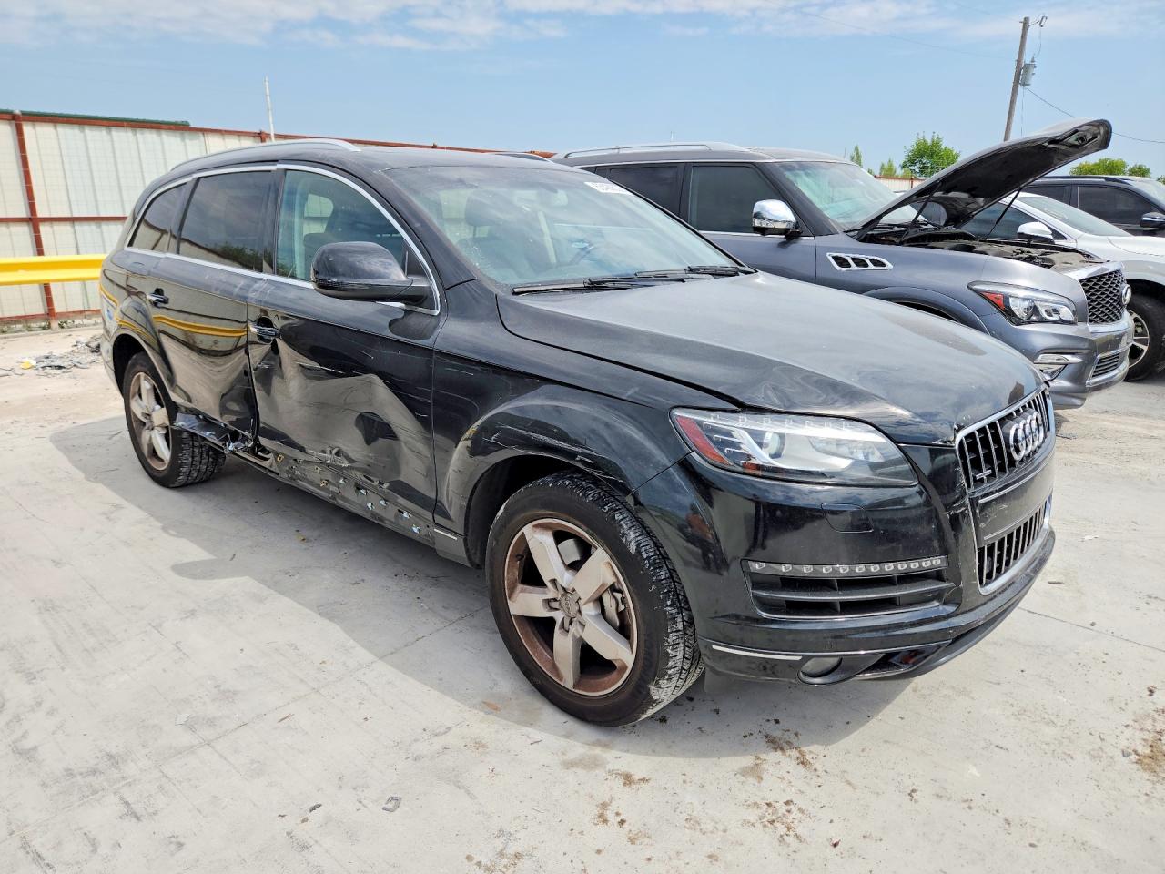 2015 Audi Q7 Black vin: WA1CGAFE1FD033179