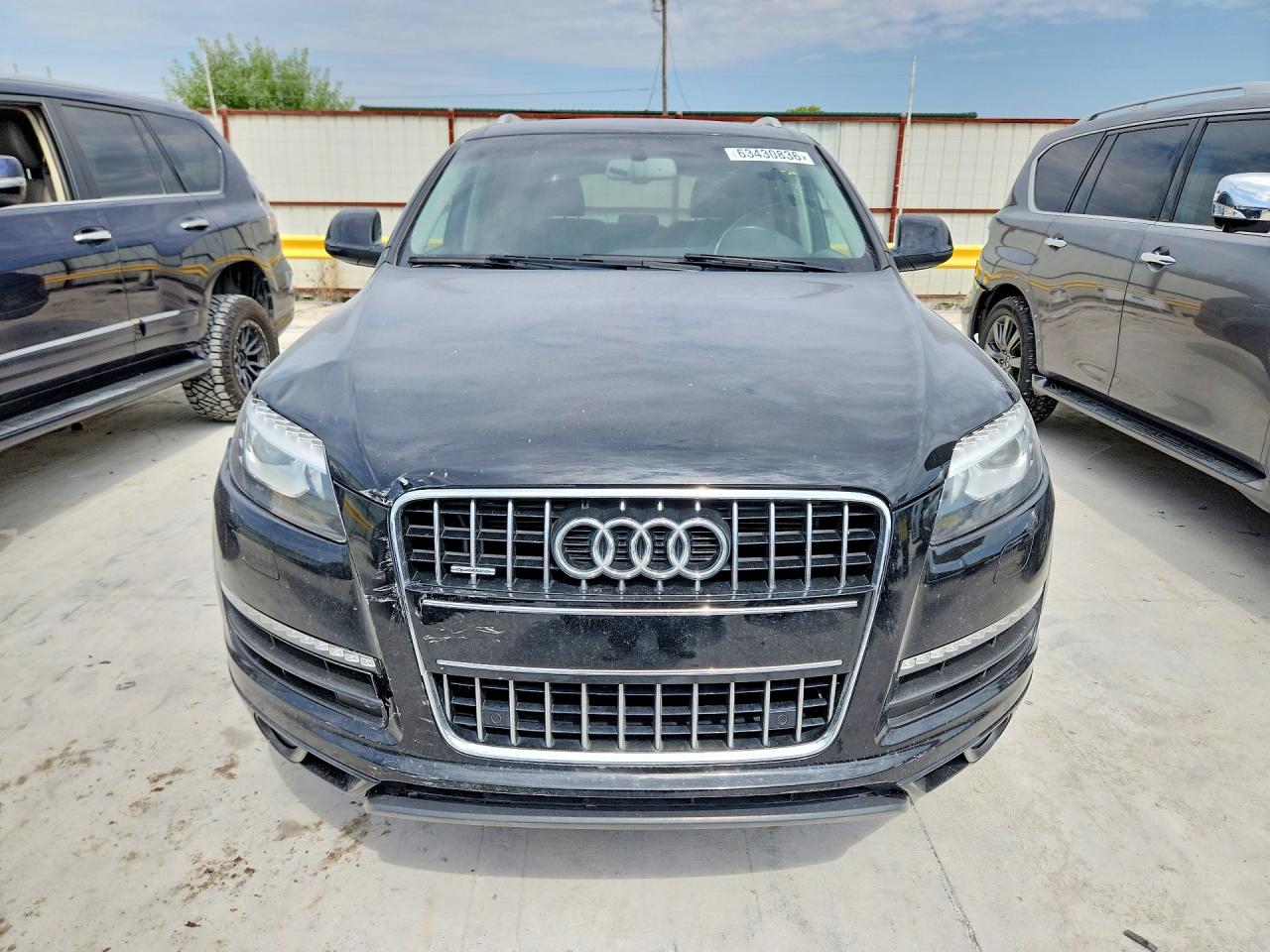 2015 Audi Q7 Black vin: WA1CGAFE1FD033179