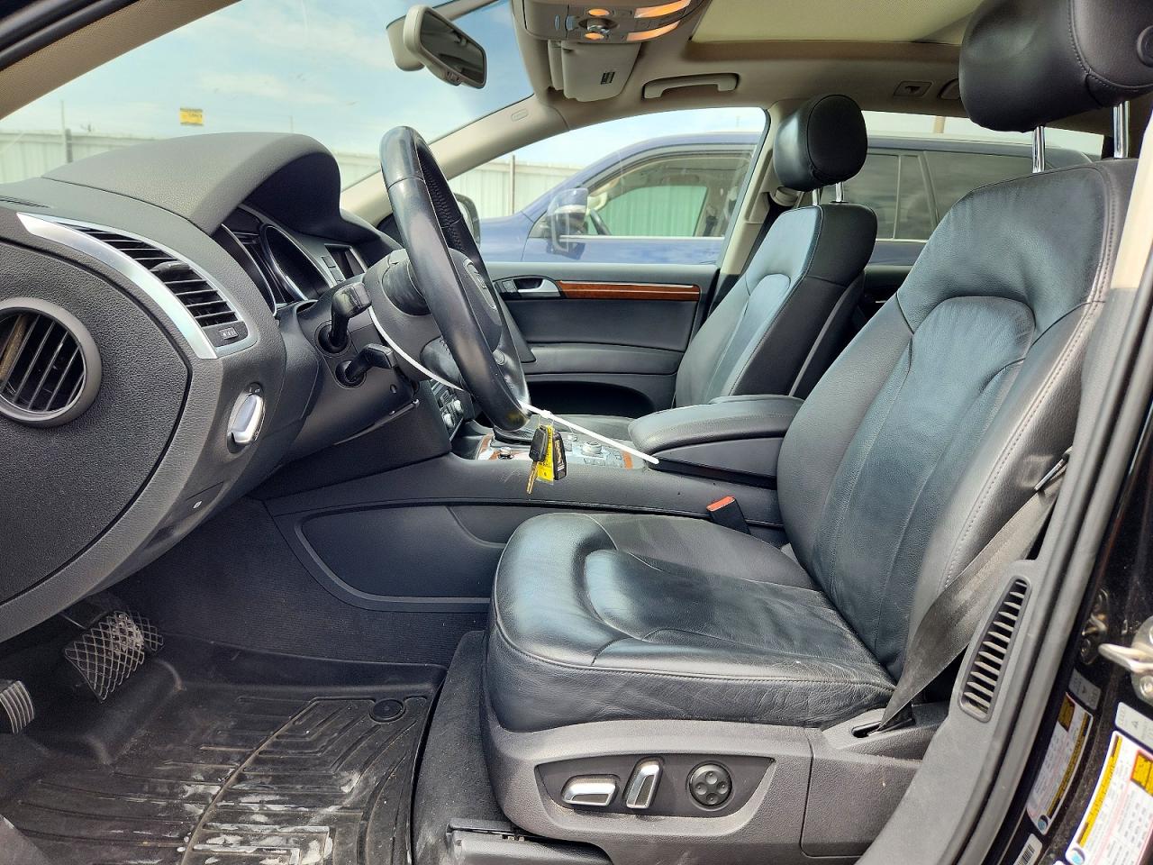 2015 Audi Q7 Black vin: WA1CGAFE1FD033179