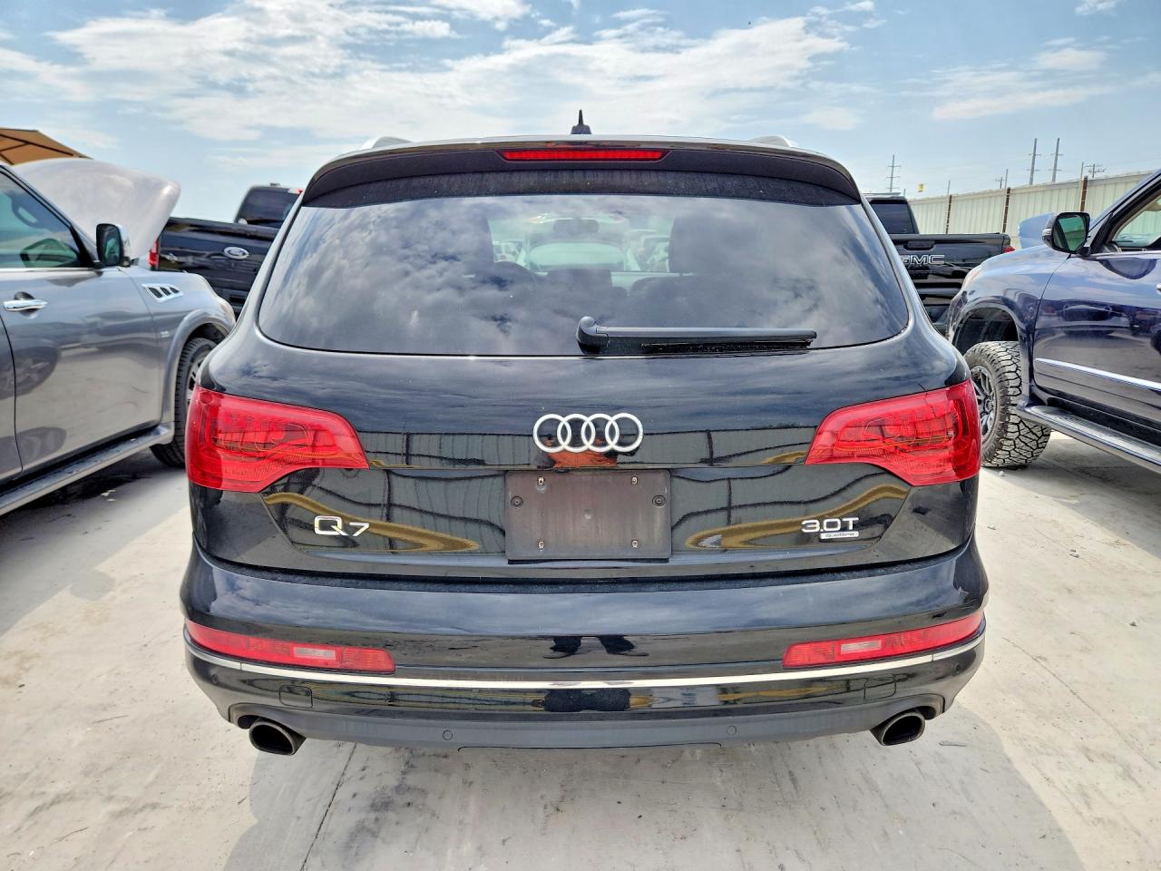 2015 Audi Q7 Black vin: WA1CGAFE1FD033179