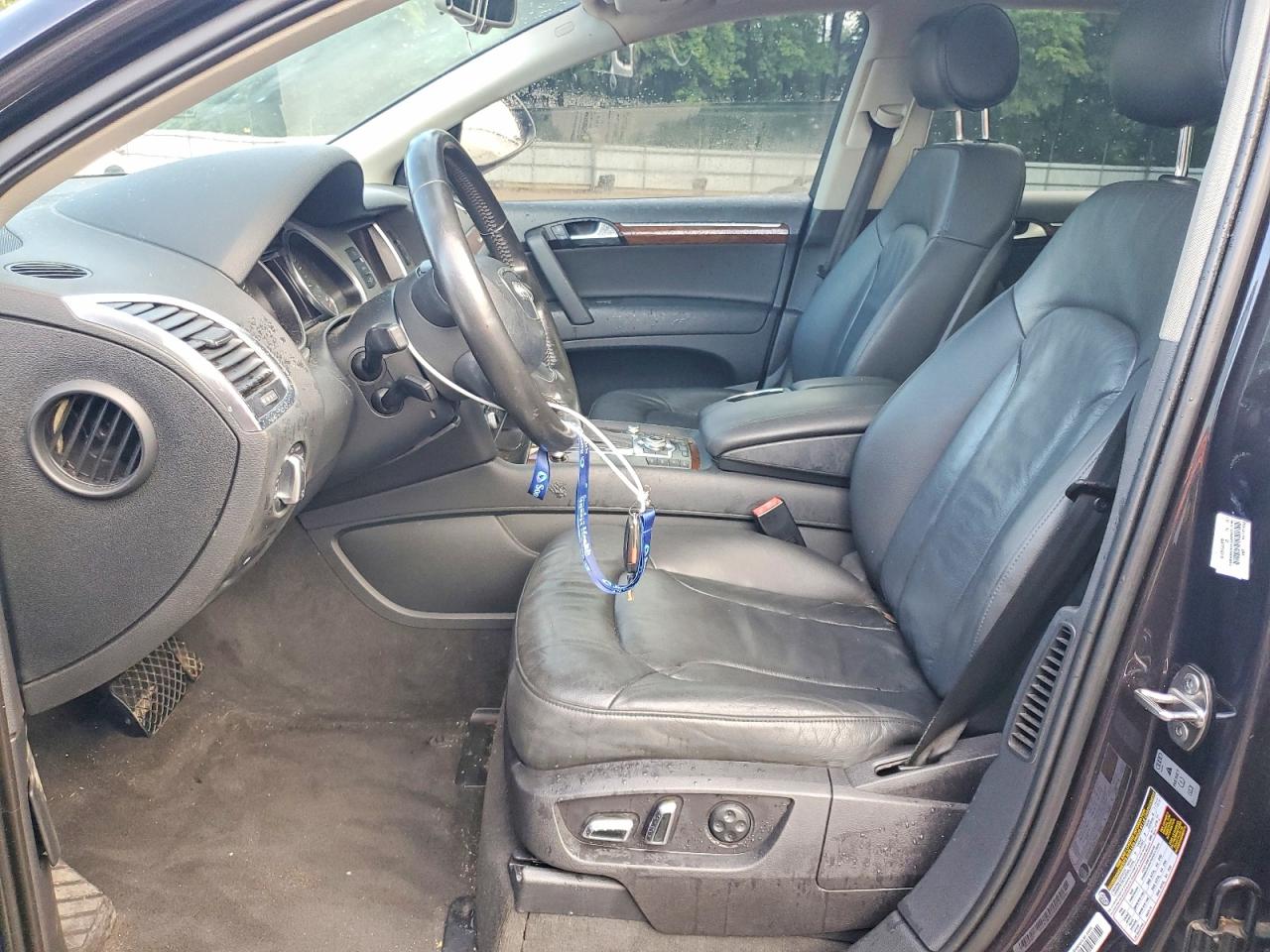 2013 Audi Q7 Premium Черный vin: WA1CGAFE2DD004500
