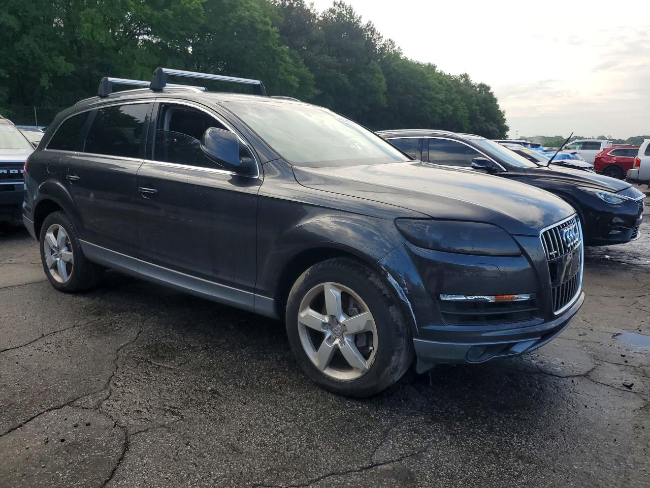 2013 Audi Q7 Premium Черный vin: WA1CGAFE2DD004500