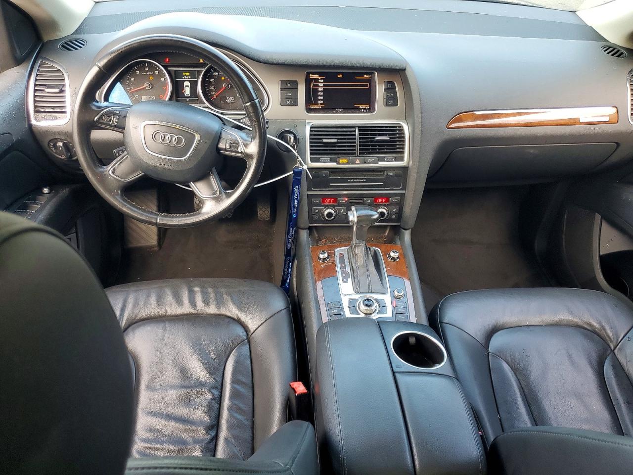 2013 Audi Q7 Premium Черный vin: WA1CGAFE2DD004500