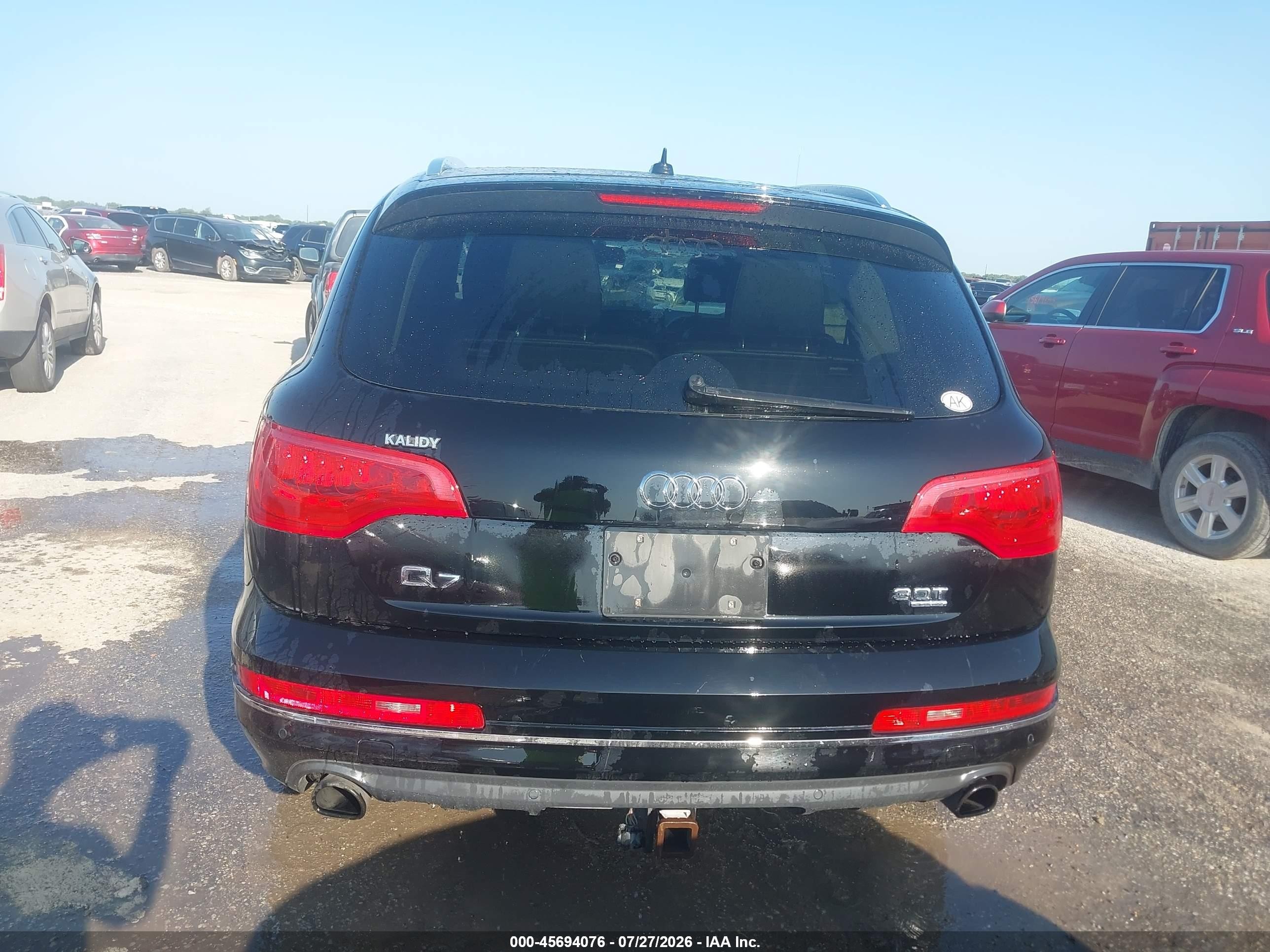 2015 Audi Q7 3.0t Premium Black vin: WA1CGAFE5FD019107