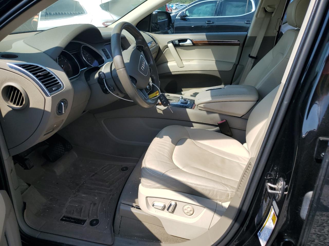 2015 Audi Q7 Black vin: WA1CGAFE5FD033170
