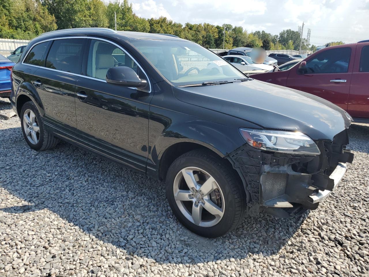 2015 Audi Q7 Black vin: WA1CGAFE5FD033170