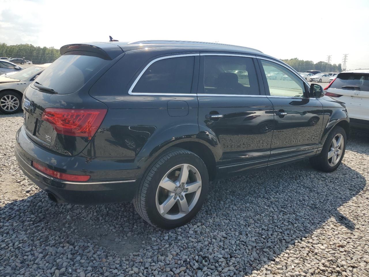 2015 Audi Q7 Black vin: WA1CGAFE5FD033170