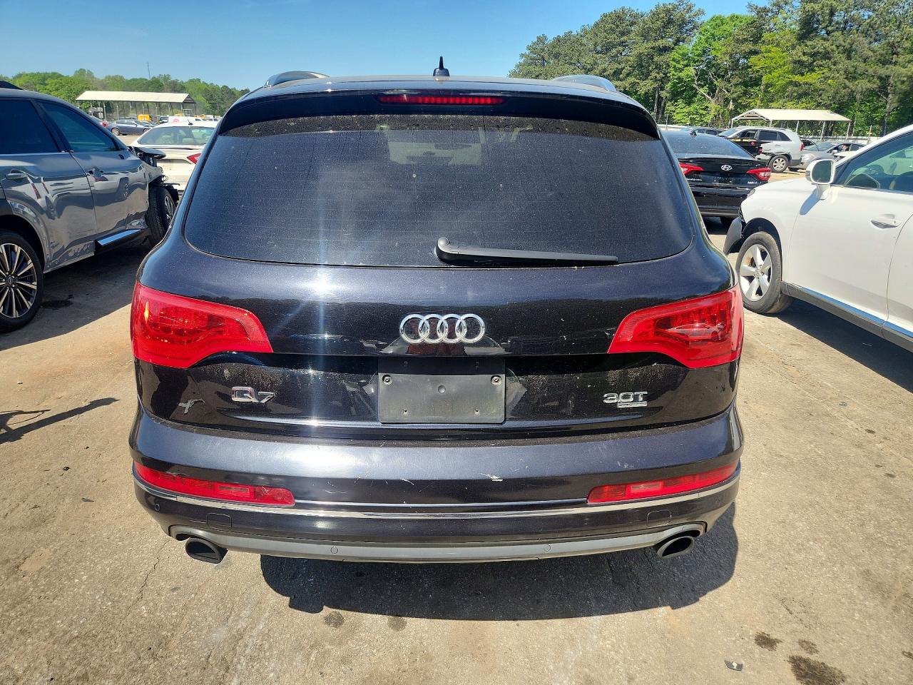2014 Audi Q7 Quattro Prestige Black vin: WA1CGAFE9ED010439