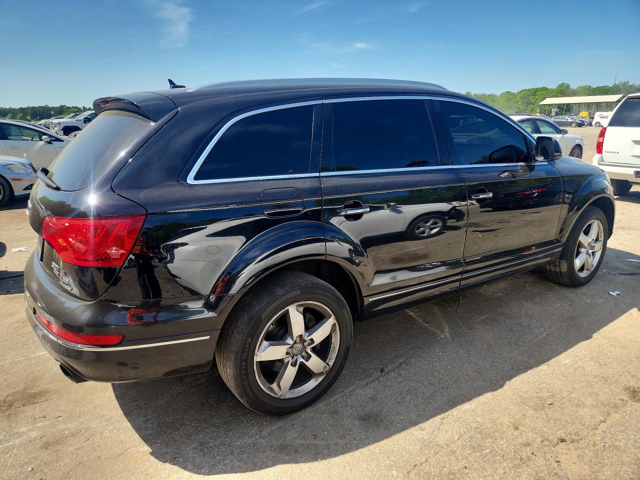 2014 Audi Q7 Quattro Prestige Black vin: WA1CGAFE9ED010439
