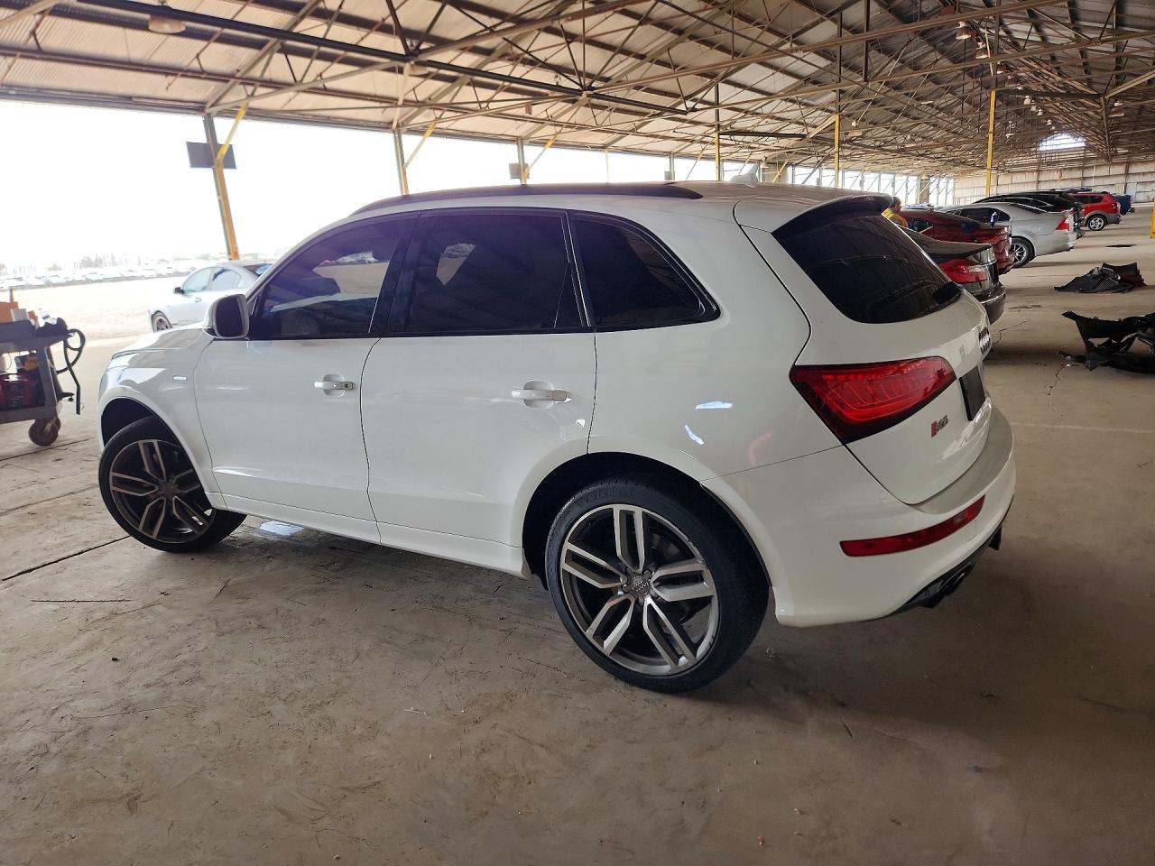 2015 Audi Sq5 Premium Plus White vin: WA1CGAFP0FA090525