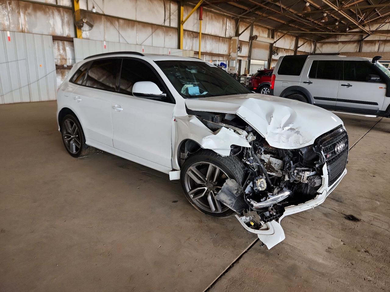 2015 Audi Sq5 Premium Plus White vin: WA1CGAFP0FA090525