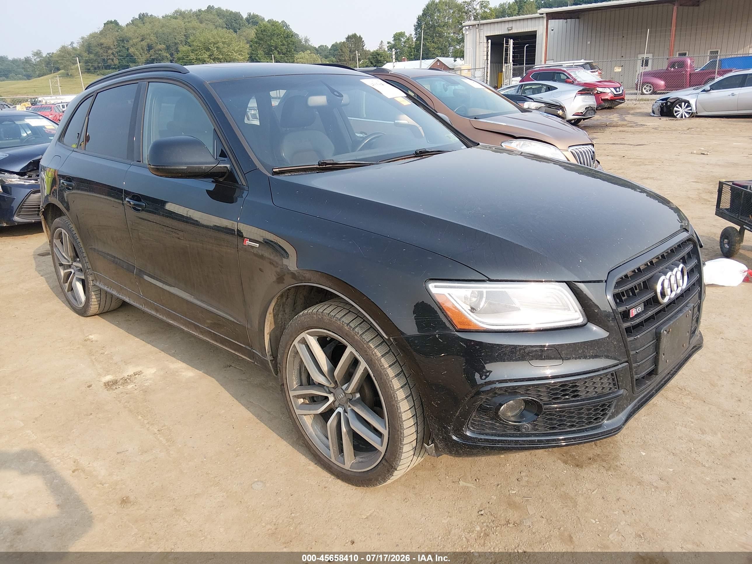 2015 Audi Sq5 3.0t Premium Plus Black vin: WA1CGAFP0FA136399