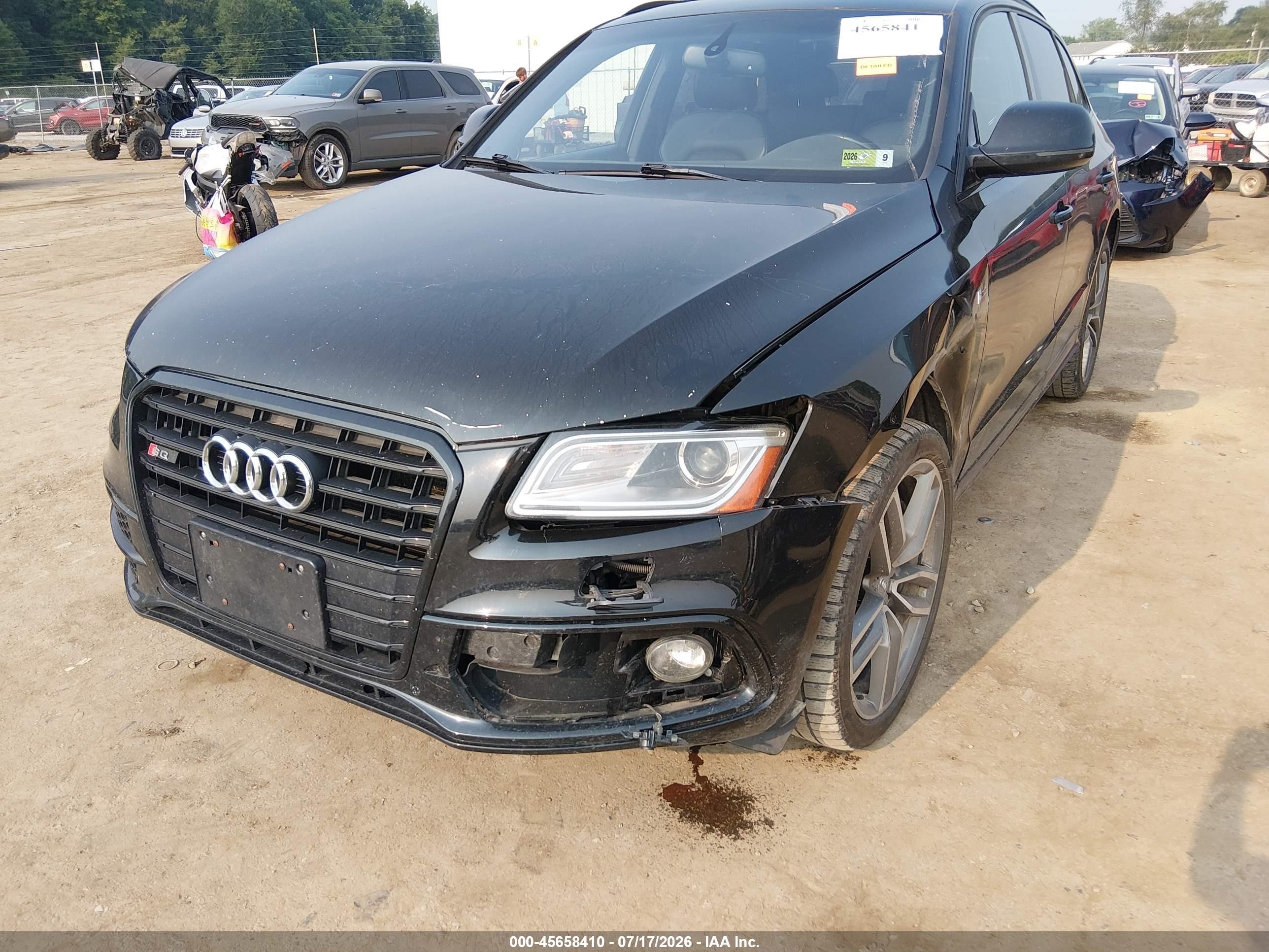2015 Audi Sq5 3.0t Premium Plus Black vin: WA1CGAFP0FA136399
