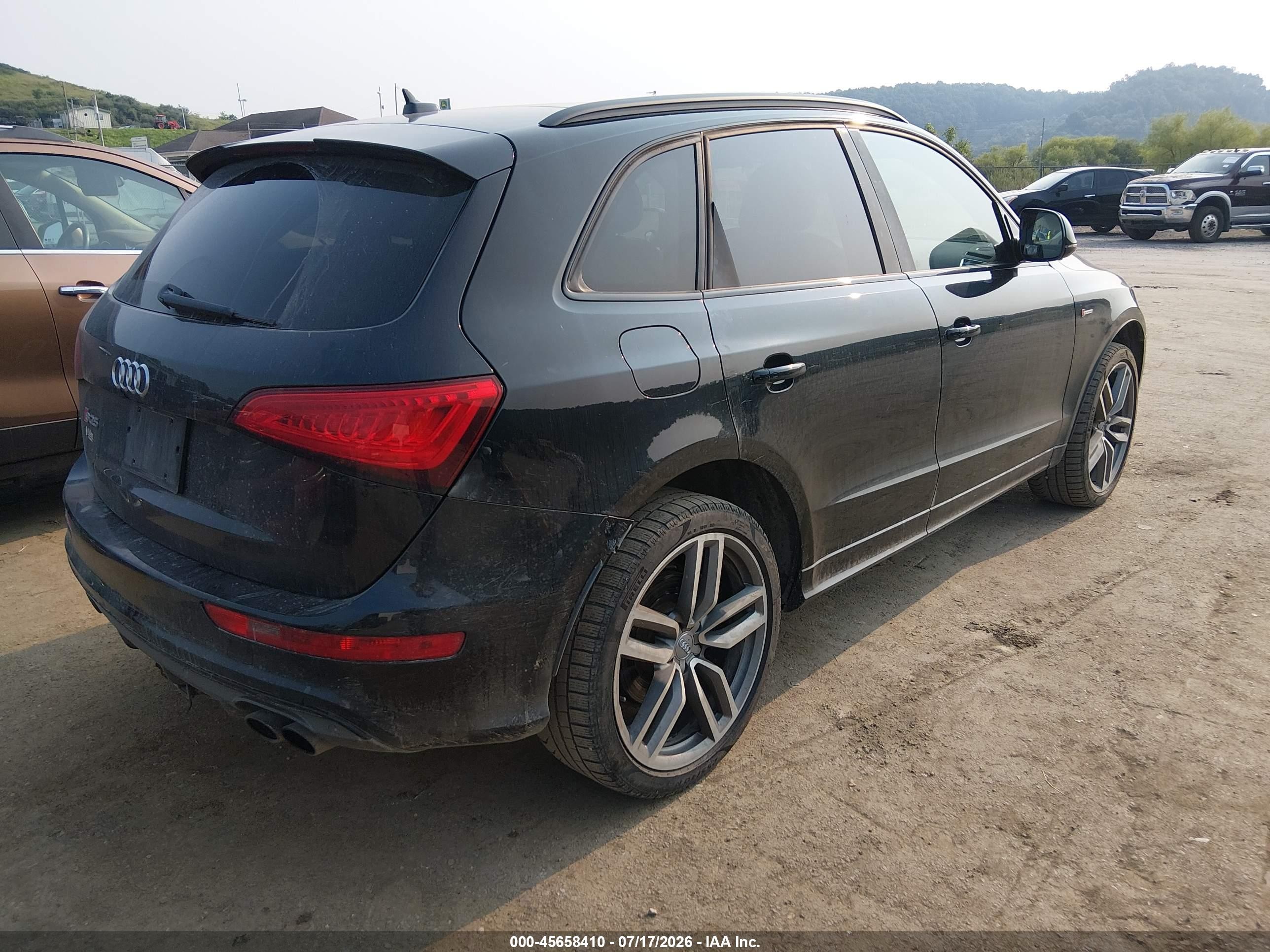 2015 Audi Sq5 3.0t Premium Plus Black vin: WA1CGAFP0FA136399