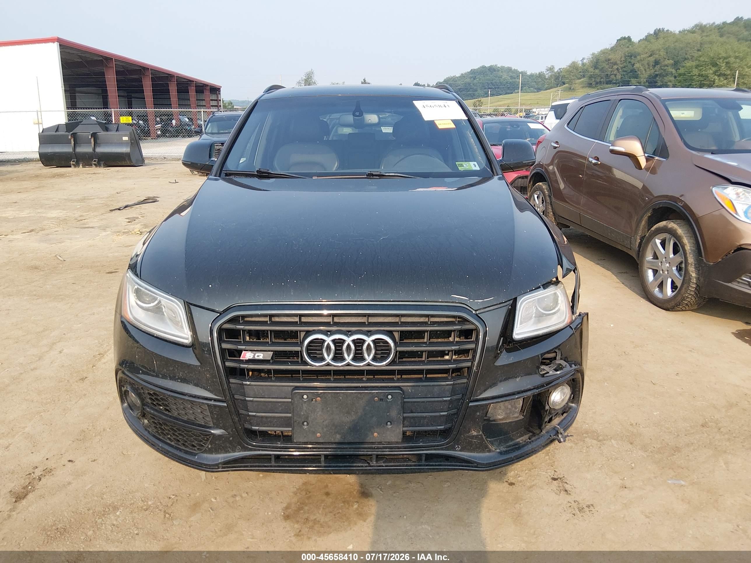 2015 Audi Sq5 3.0t Premium Plus Black vin: WA1CGAFP0FA136399