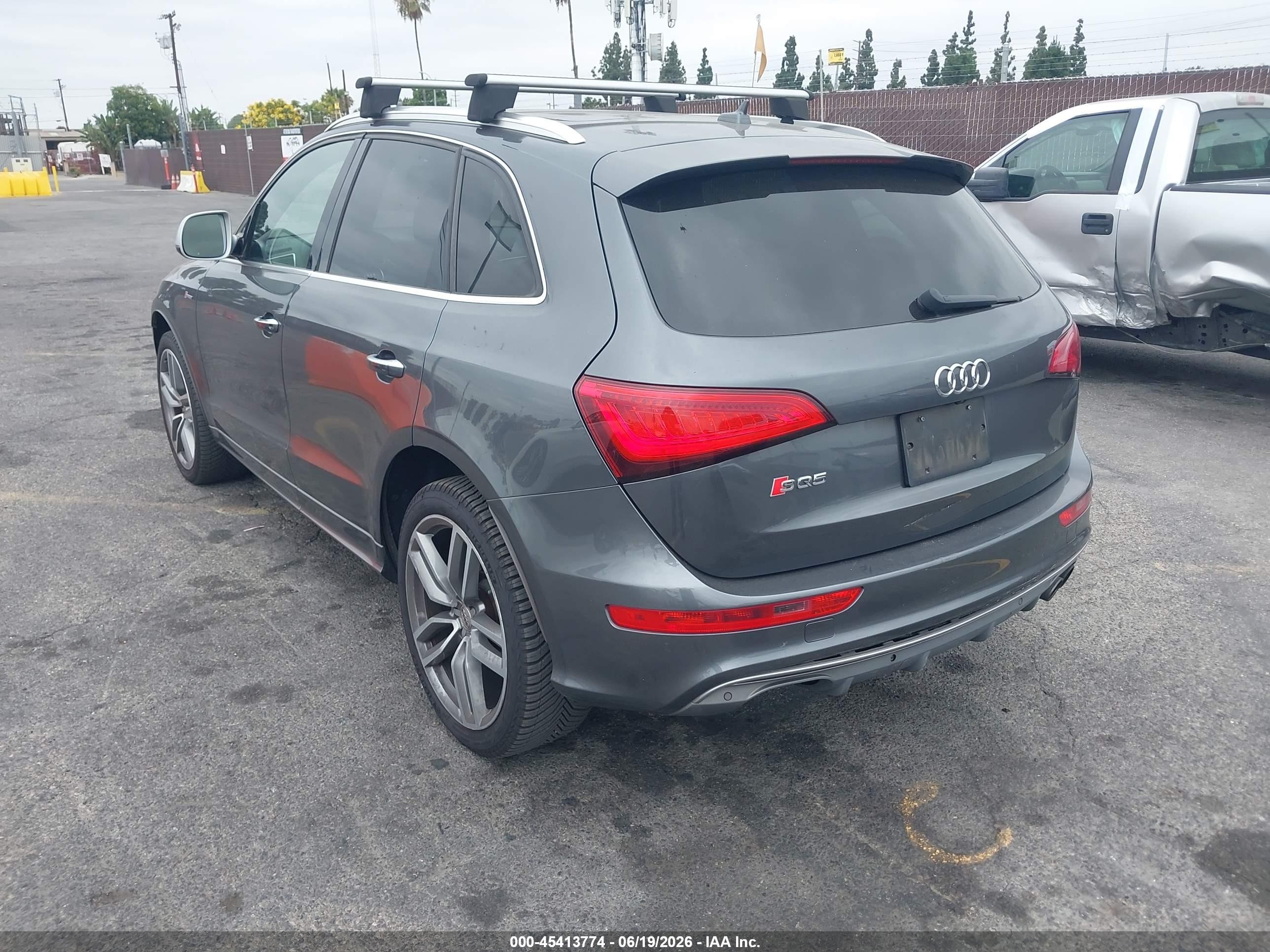2015 Audi Sq5 3.0t Premium Plus Gray vin: WA1CGAFP1FA103038