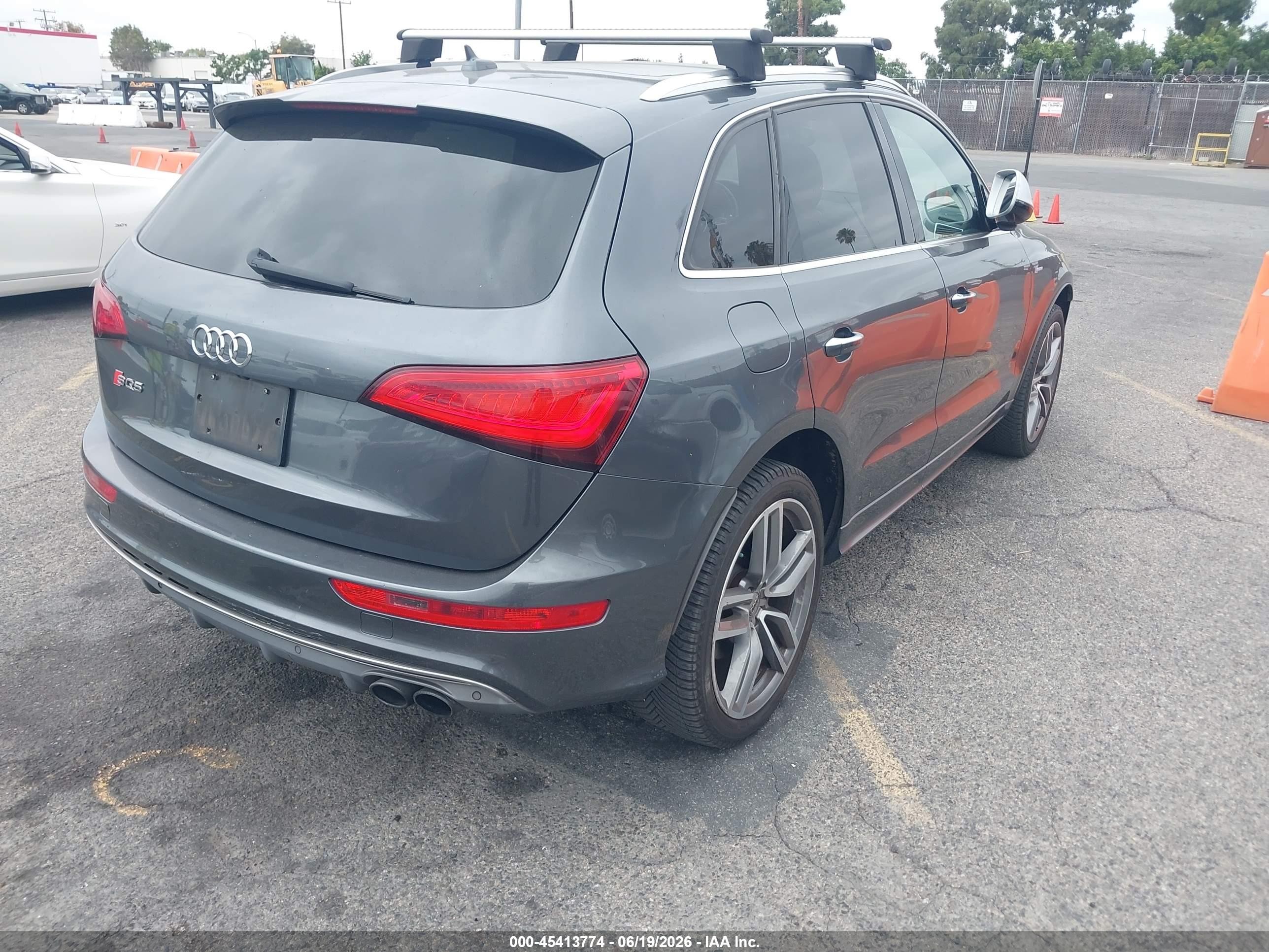 2015 Audi Sq5 3.0t Premium Plus Gray vin: WA1CGAFP1FA103038