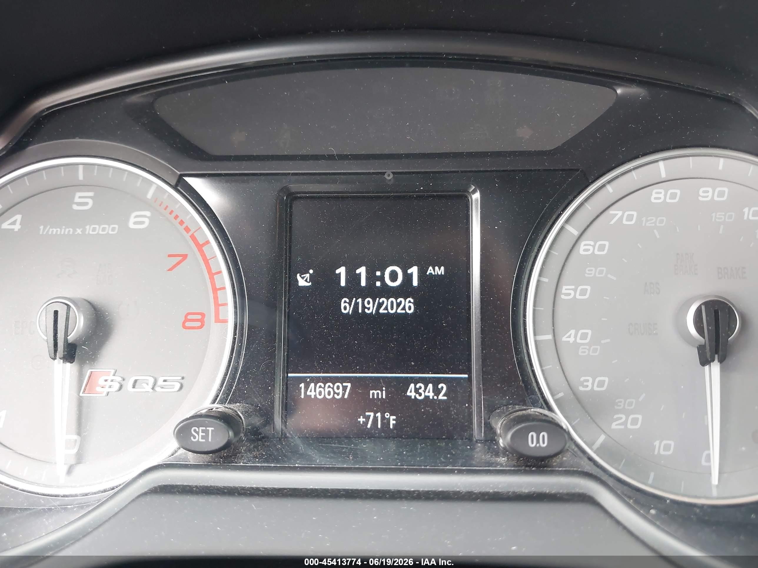 2015 Audi Sq5 3.0t Premium Plus Gray vin: WA1CGAFP1FA103038