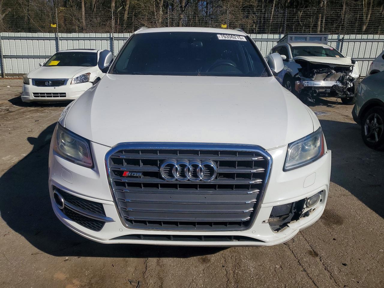 2014 Audi Sq5 Premium Plus White vin: WA1CGAFP4EA030701