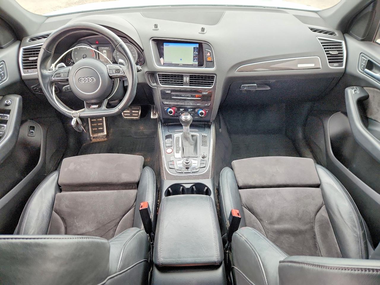 2015 Audi Sq5 Premium Plus White vin: WA1CGAFP4FA027153