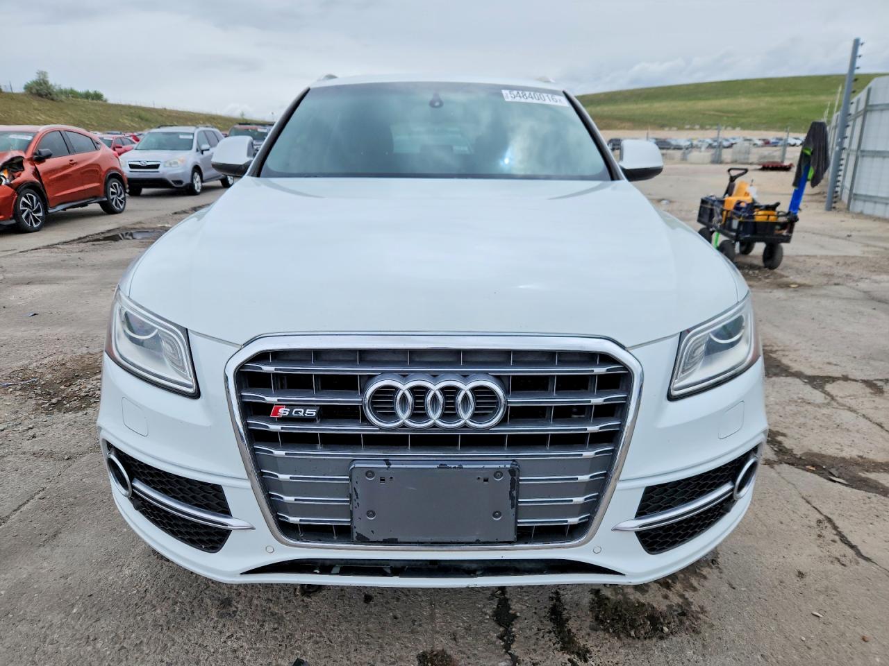 2015 Audi Sq5 Premium Plus White vin: WA1CGAFP4FA027153
