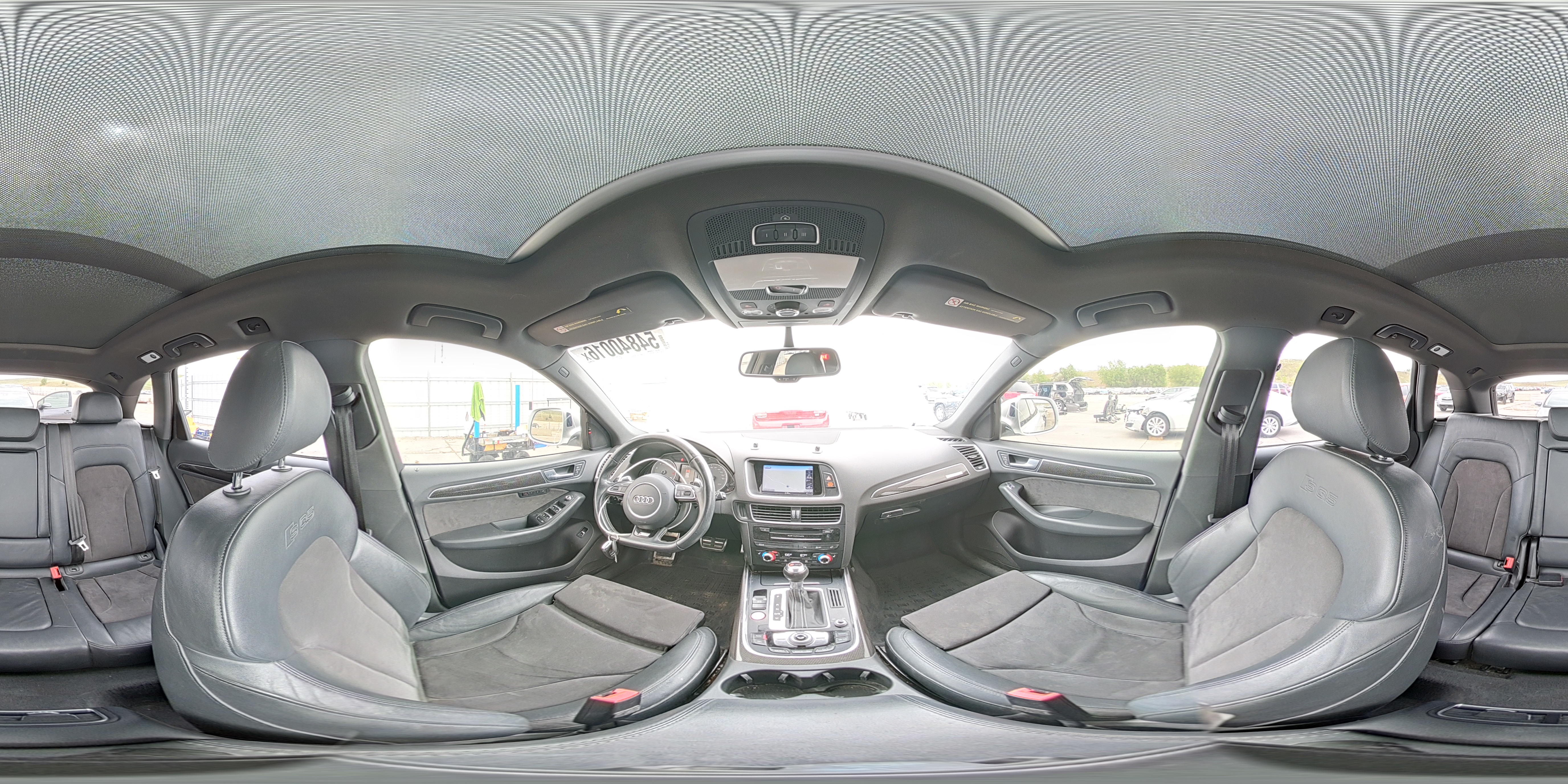 2015 Audi Sq5 Premium Plus White vin: WA1CGAFP4FA027153