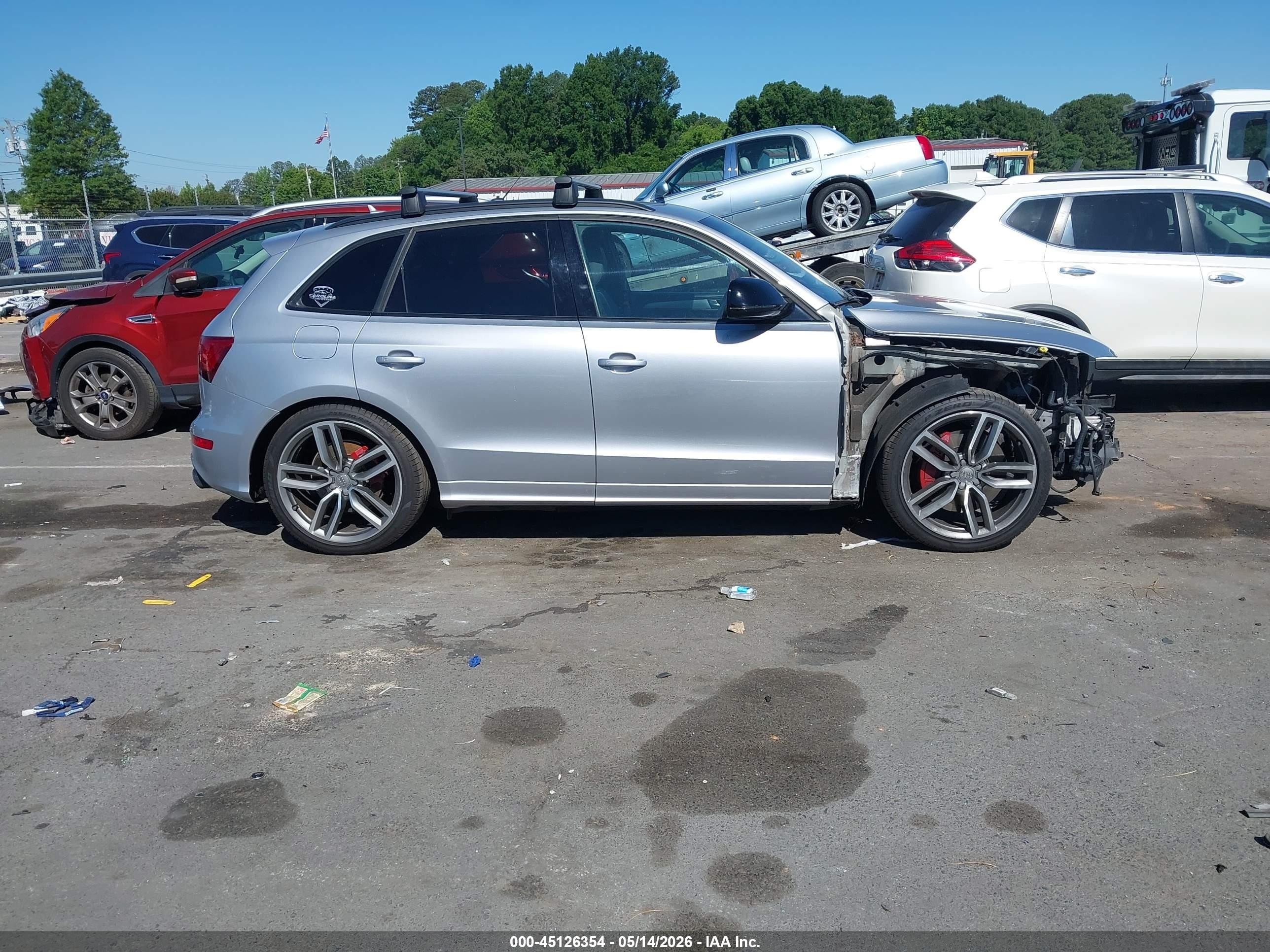 2015 Audi Sq5 3.0t Premium Plus Gray vin: WA1CGAFP4FA094318