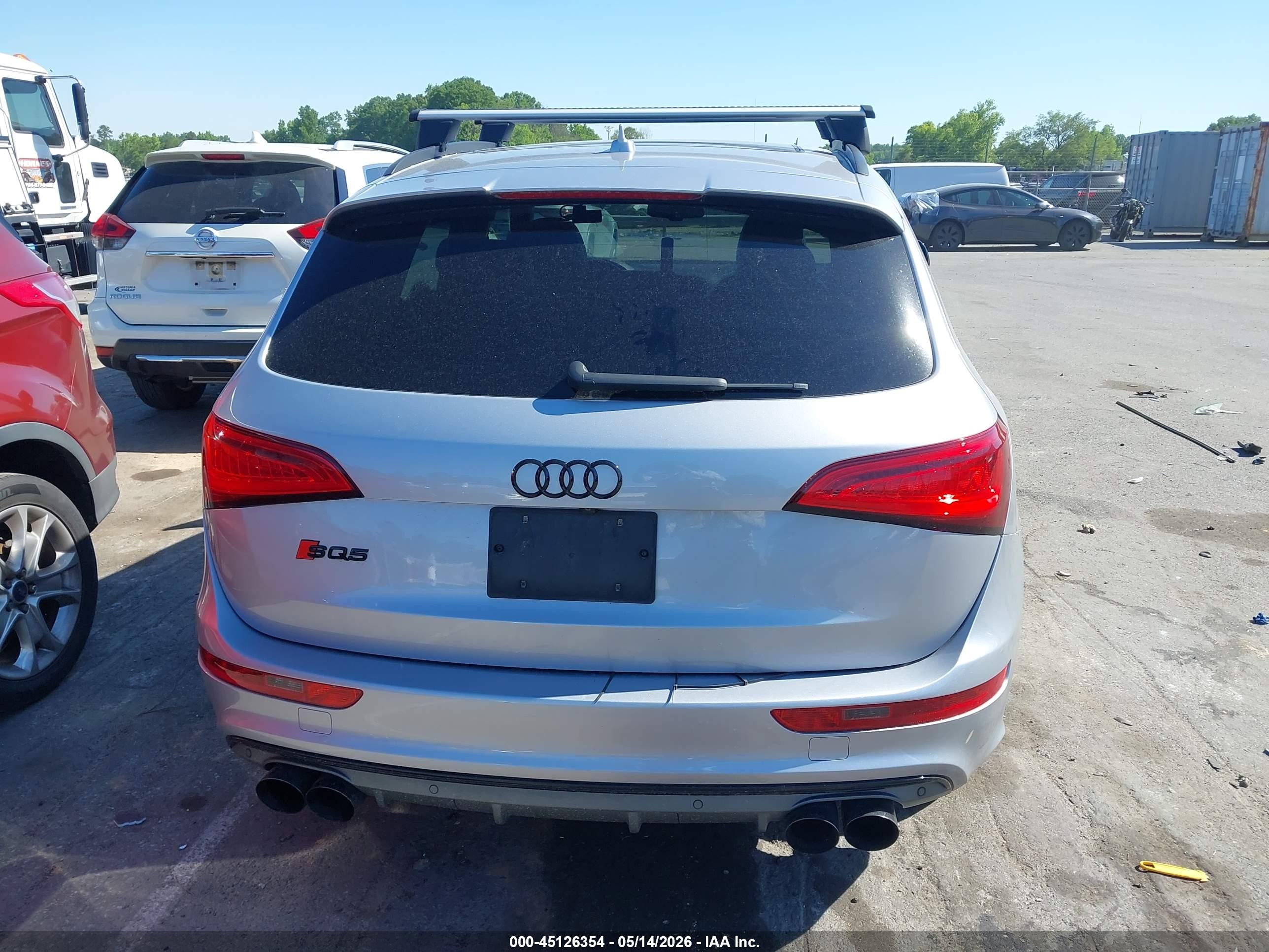 2015 Audi Sq5 3.0t Premium Plus Gray vin: WA1CGAFP4FA094318