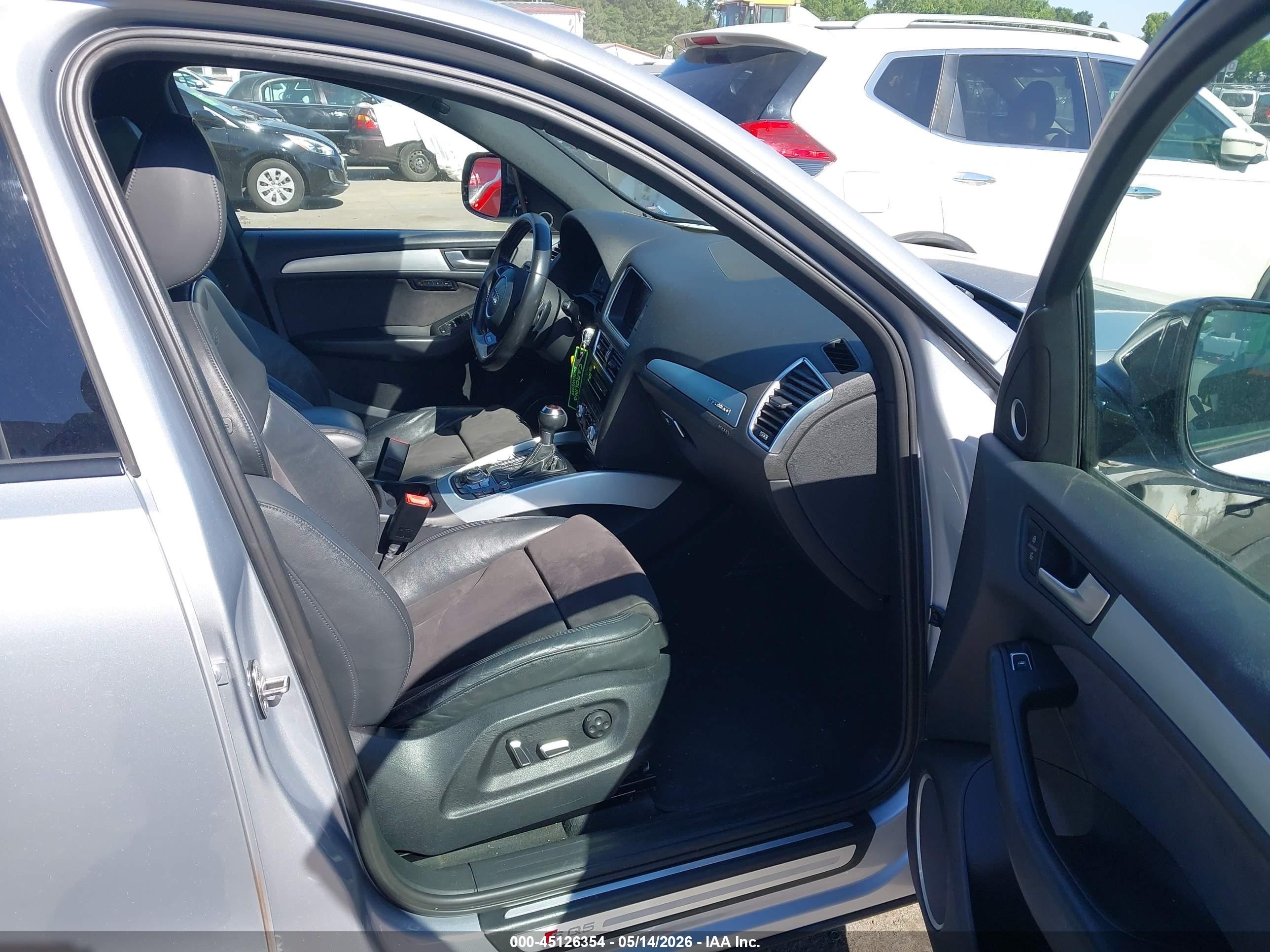 2015 Audi Sq5 3.0t Premium Plus Gray vin: WA1CGAFP4FA094318