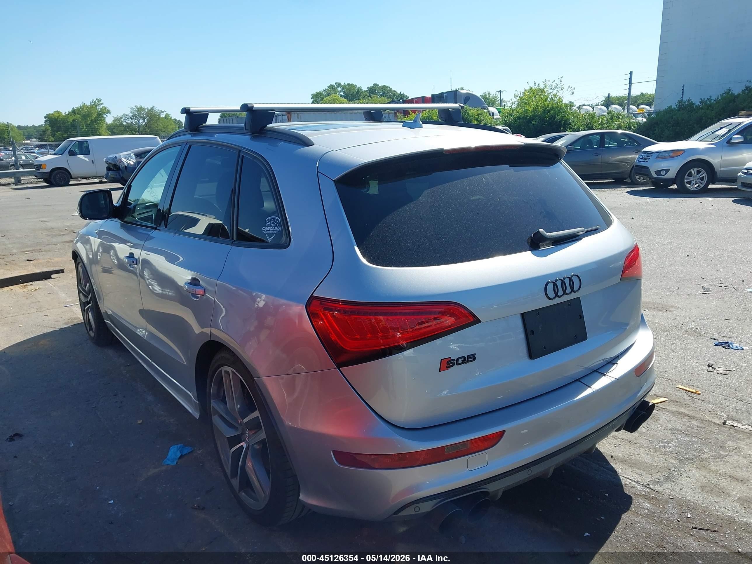 2015 Audi Sq5 3.0t Premium Plus Gray vin: WA1CGAFP4FA094318