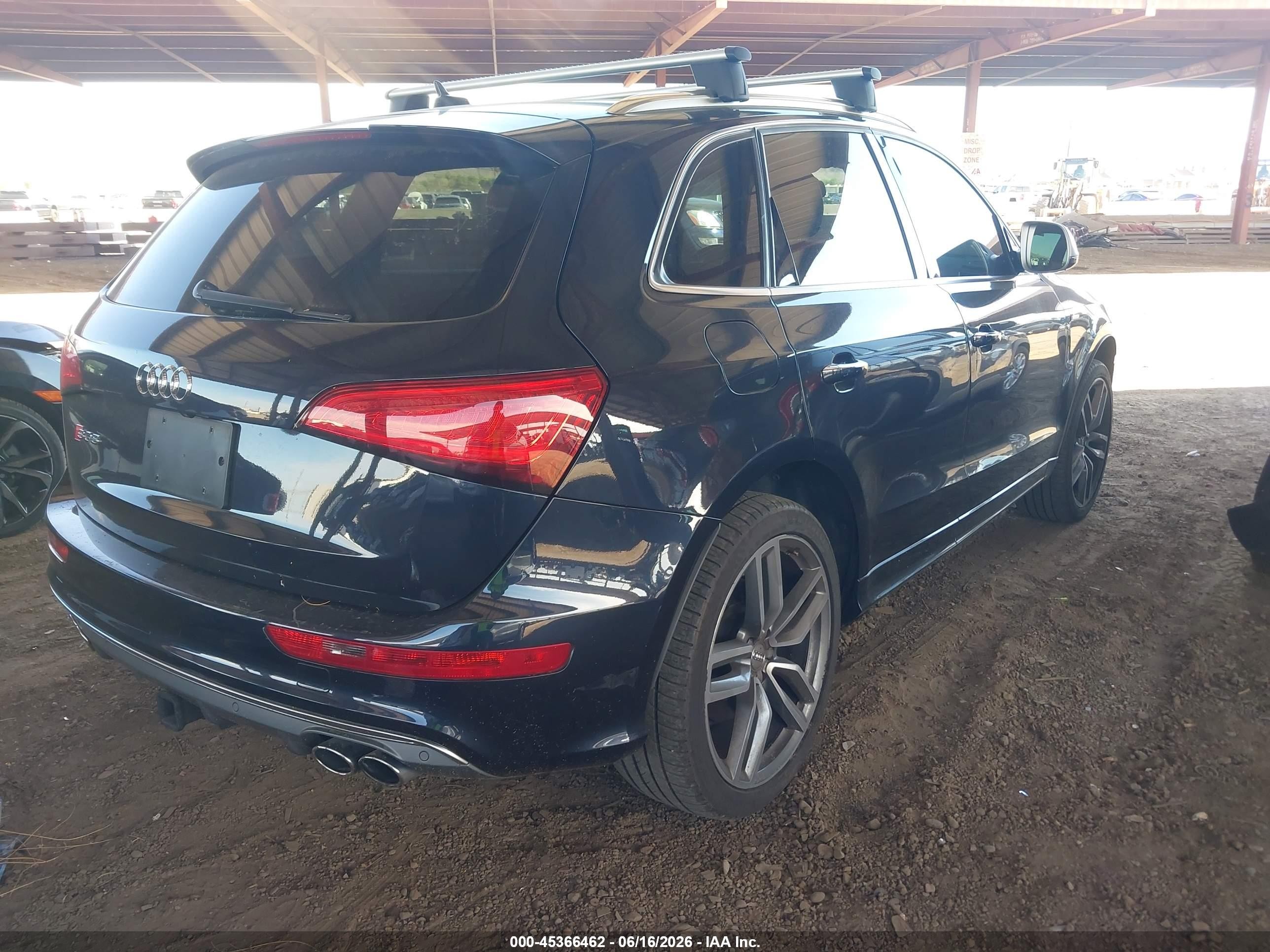 2015 Audi Sq5 3.0t Premium Plus Black vin: WA1CGAFP4FA130122