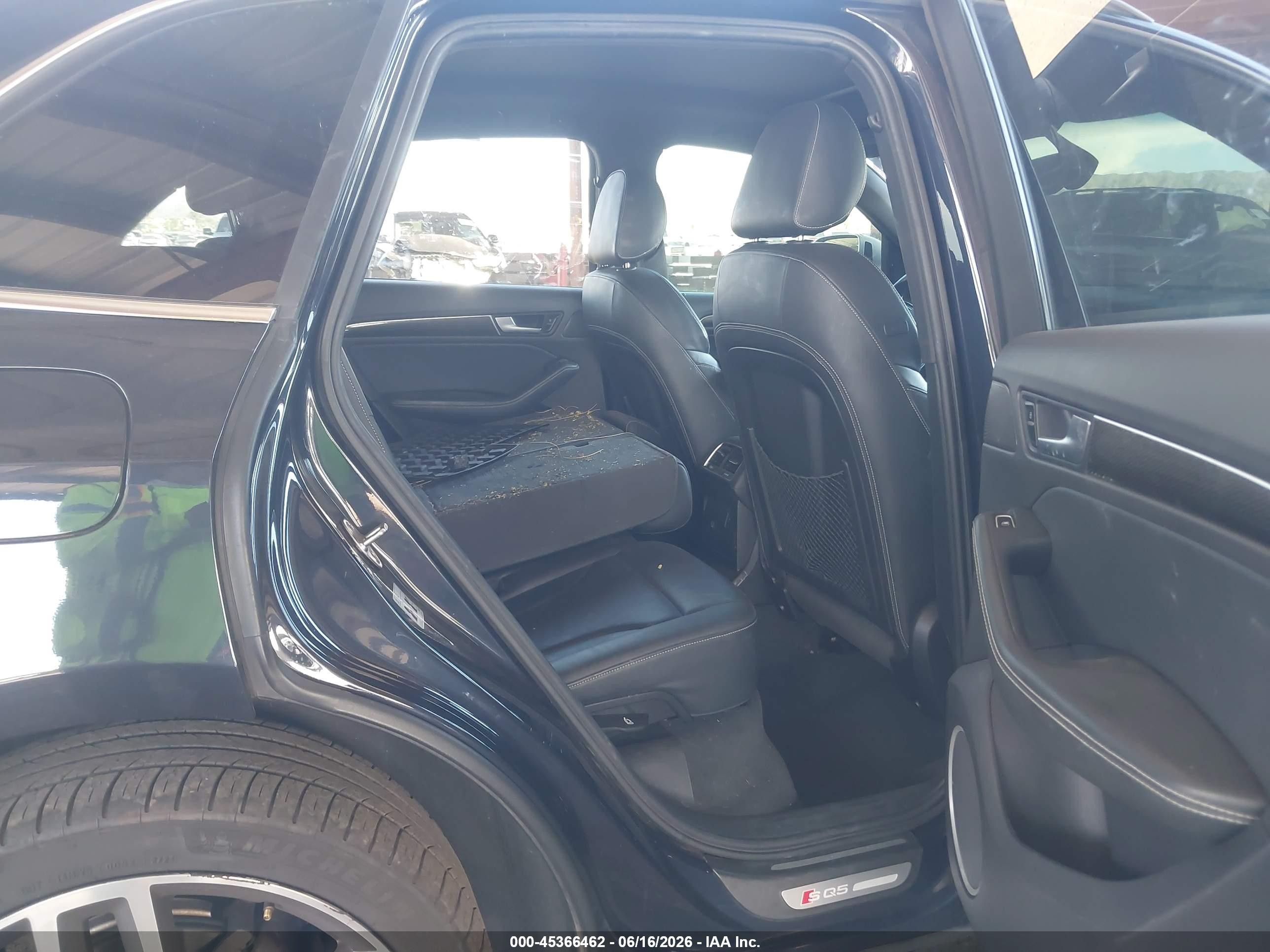 2015 Audi Sq5 3.0t Premium Plus Black vin: WA1CGAFP4FA130122