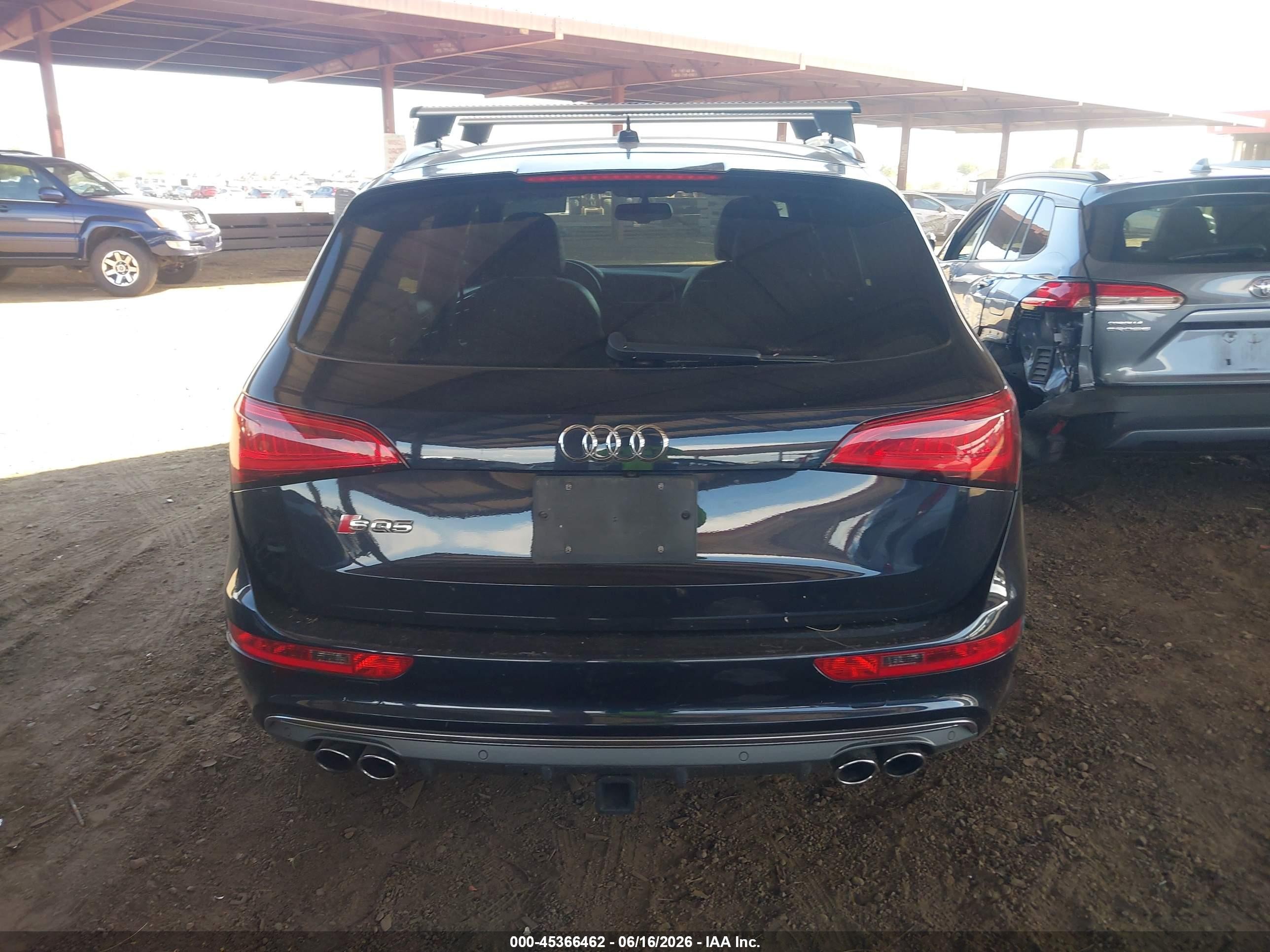 2015 Audi Sq5 3.0t Premium Plus Black vin: WA1CGAFP4FA130122