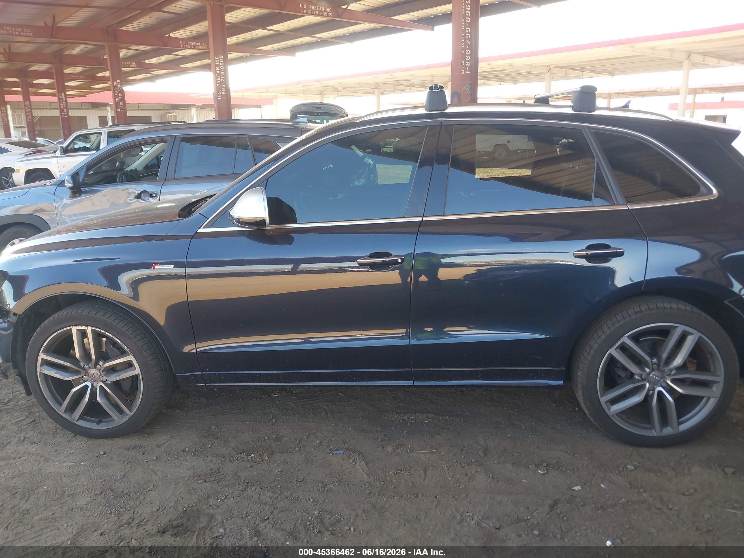 2015 Audi Sq5 3.0t Premium Plus Black vin: WA1CGAFP4FA130122