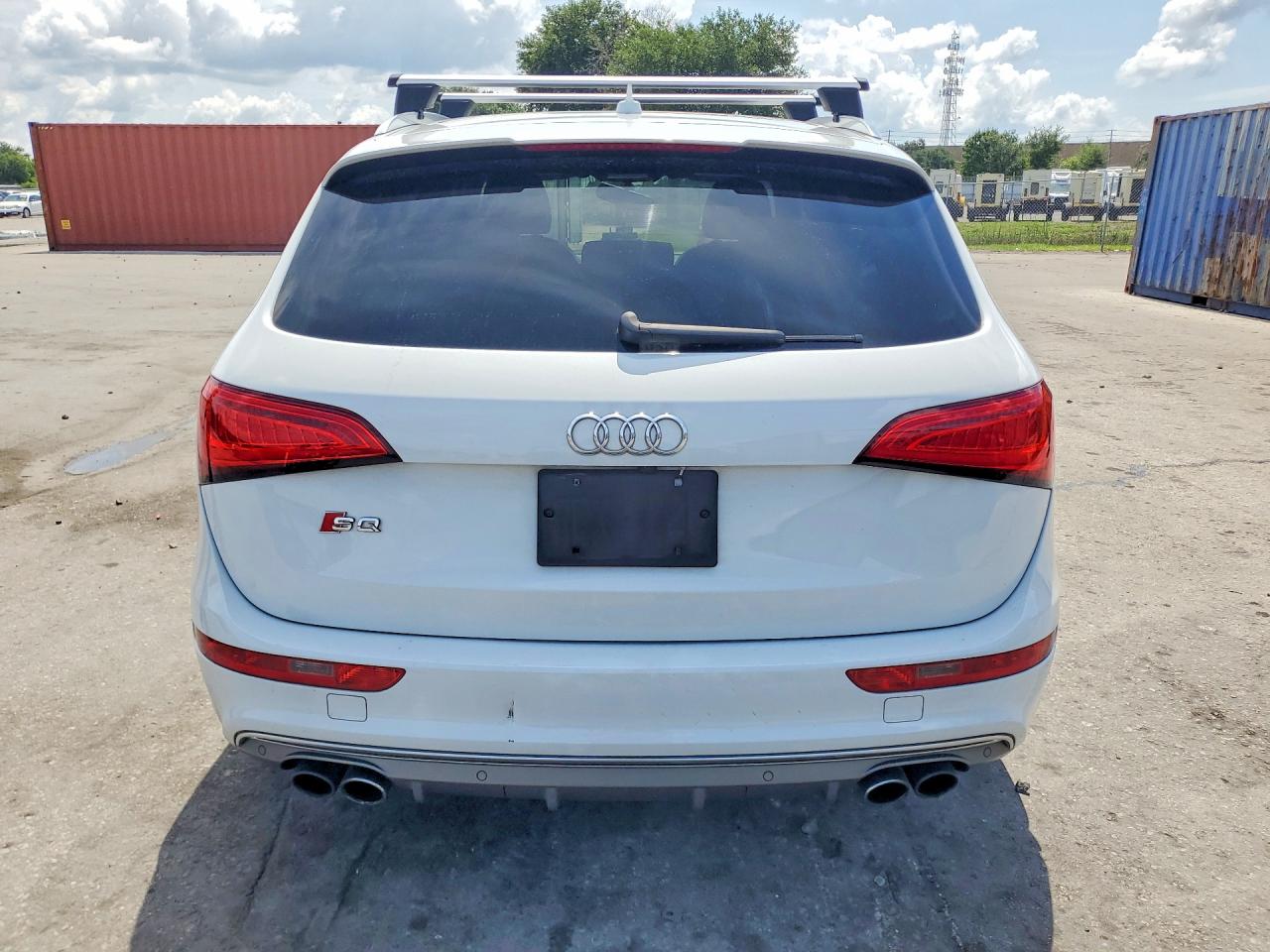 2015 Audi Sq5 Premium Plus White vin: WA1CGAFP5FA132719