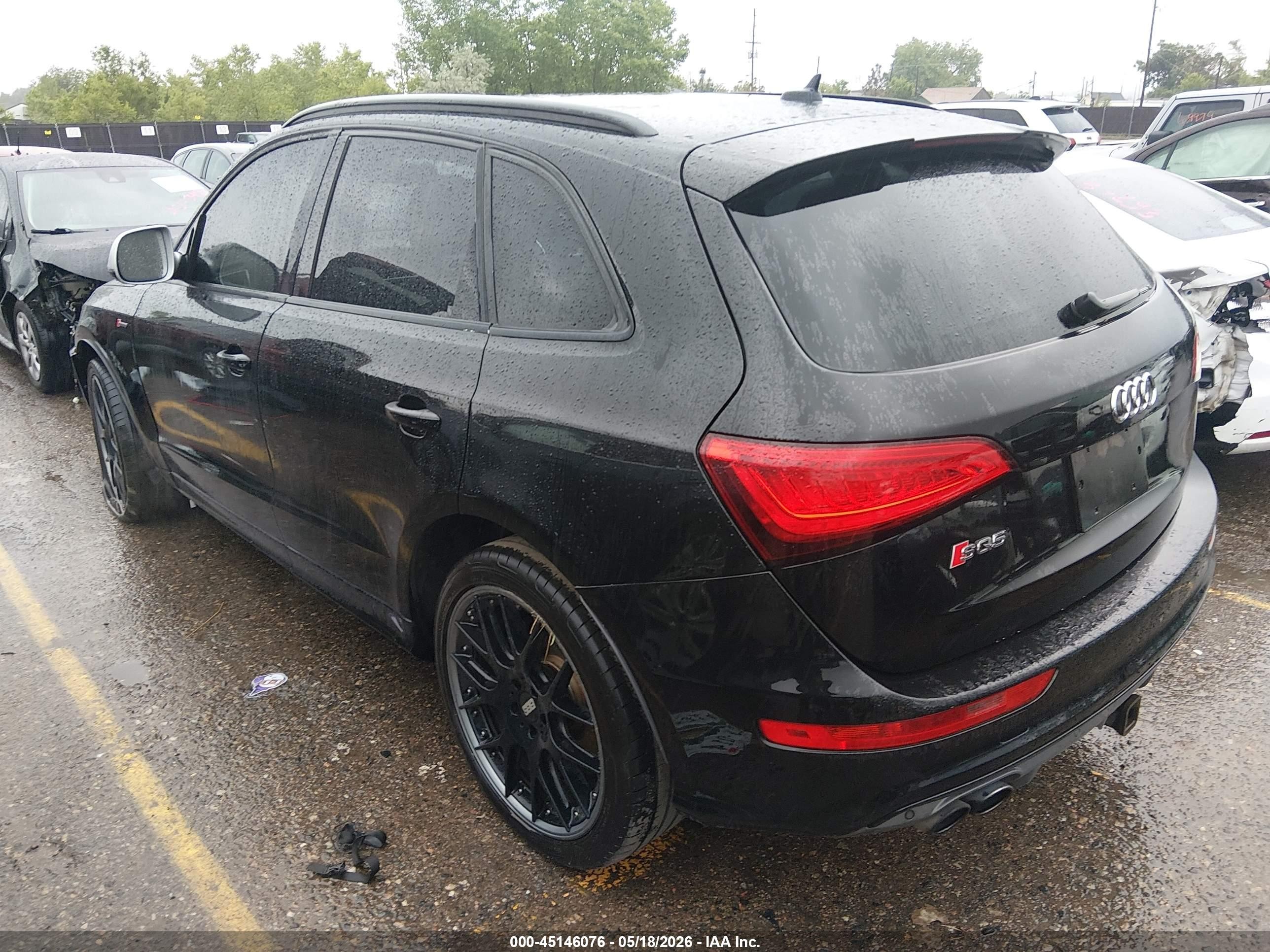 2015 Audi Sq5 3.0t Premium Plus Black vin: WA1CGAFP6FA047131