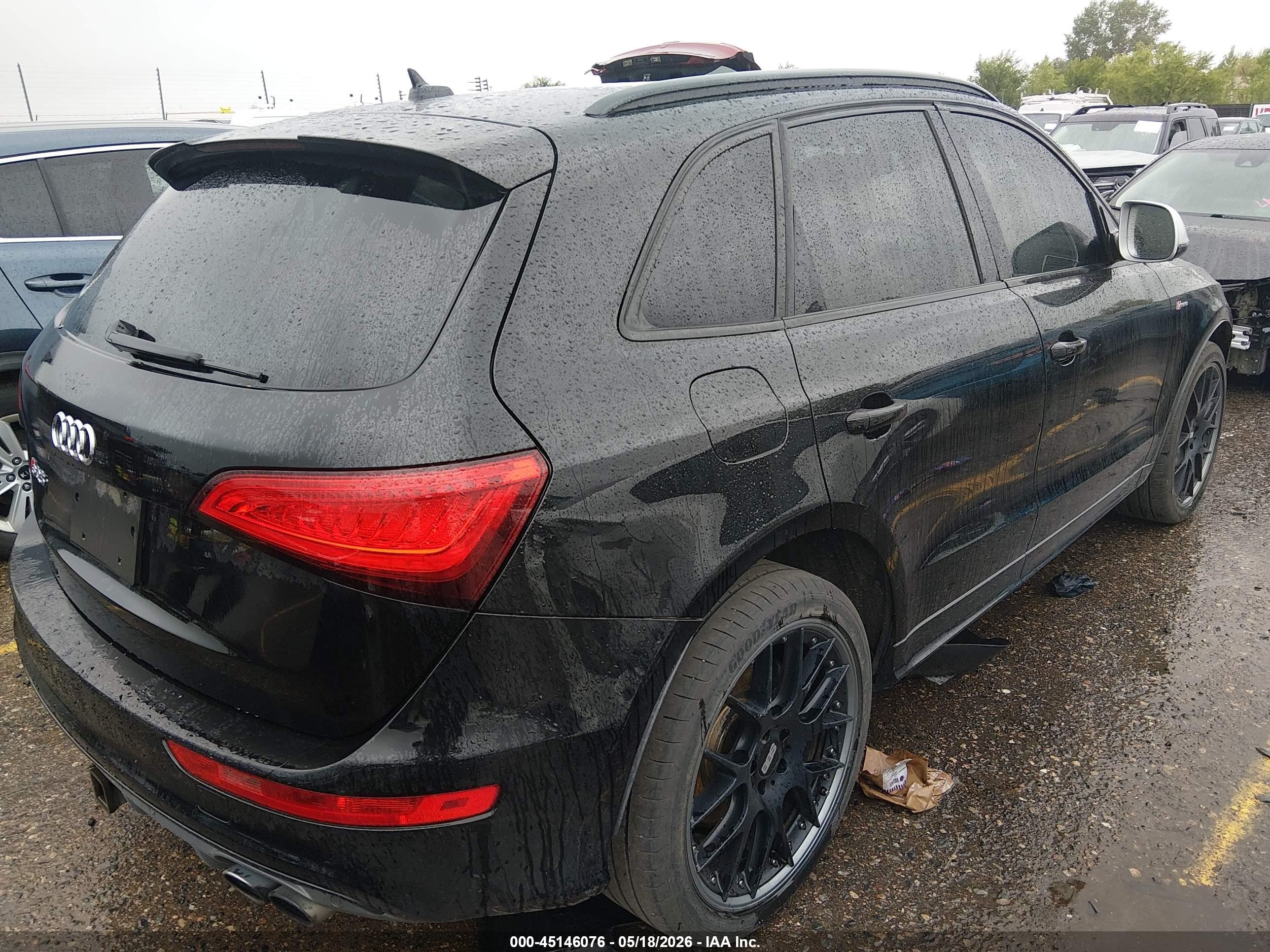 2015 Audi Sq5 3.0t Premium Plus Black vin: WA1CGAFP6FA047131