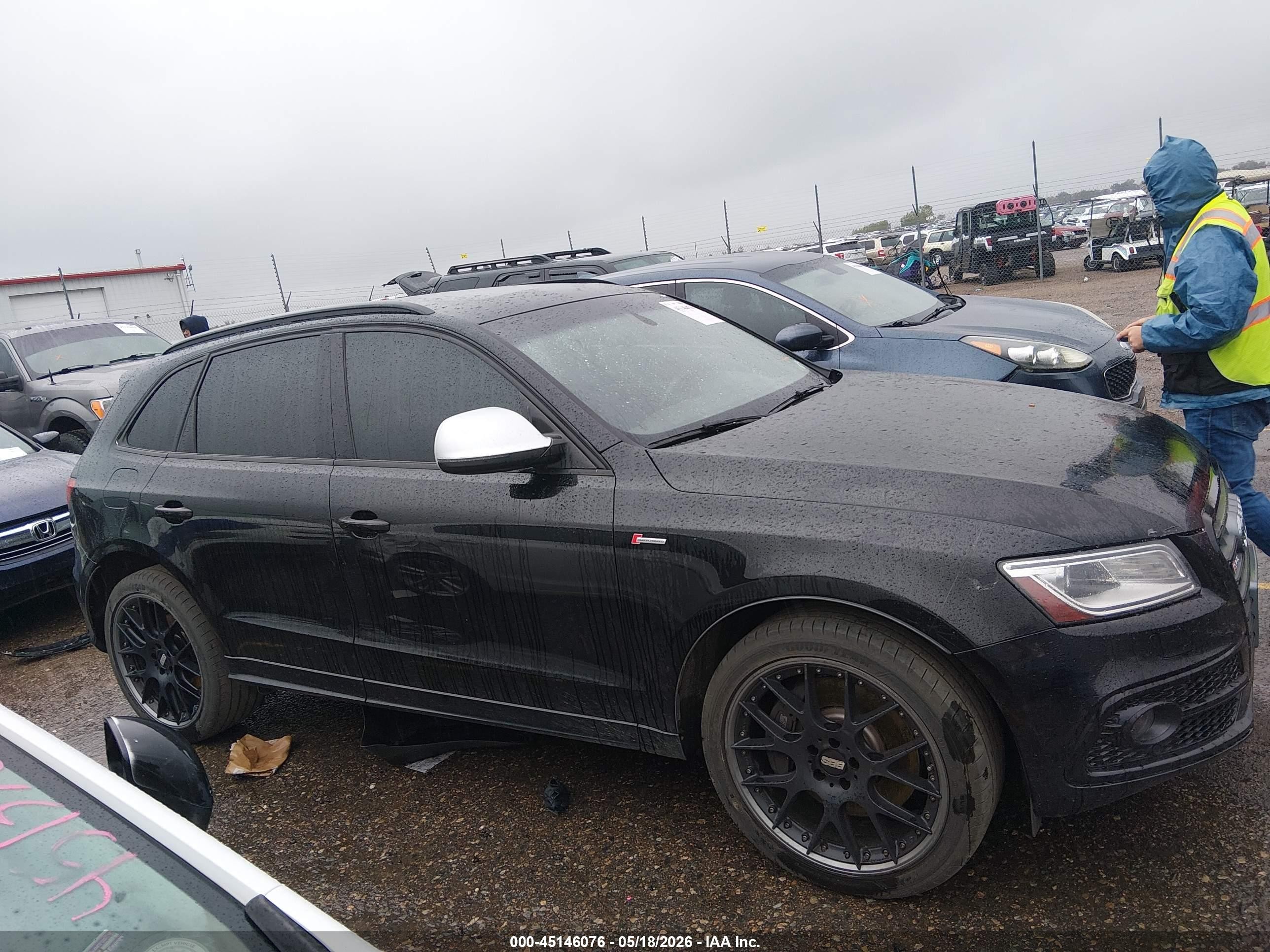 2015 Audi Sq5 3.0t Premium Plus Black vin: WA1CGAFP6FA047131