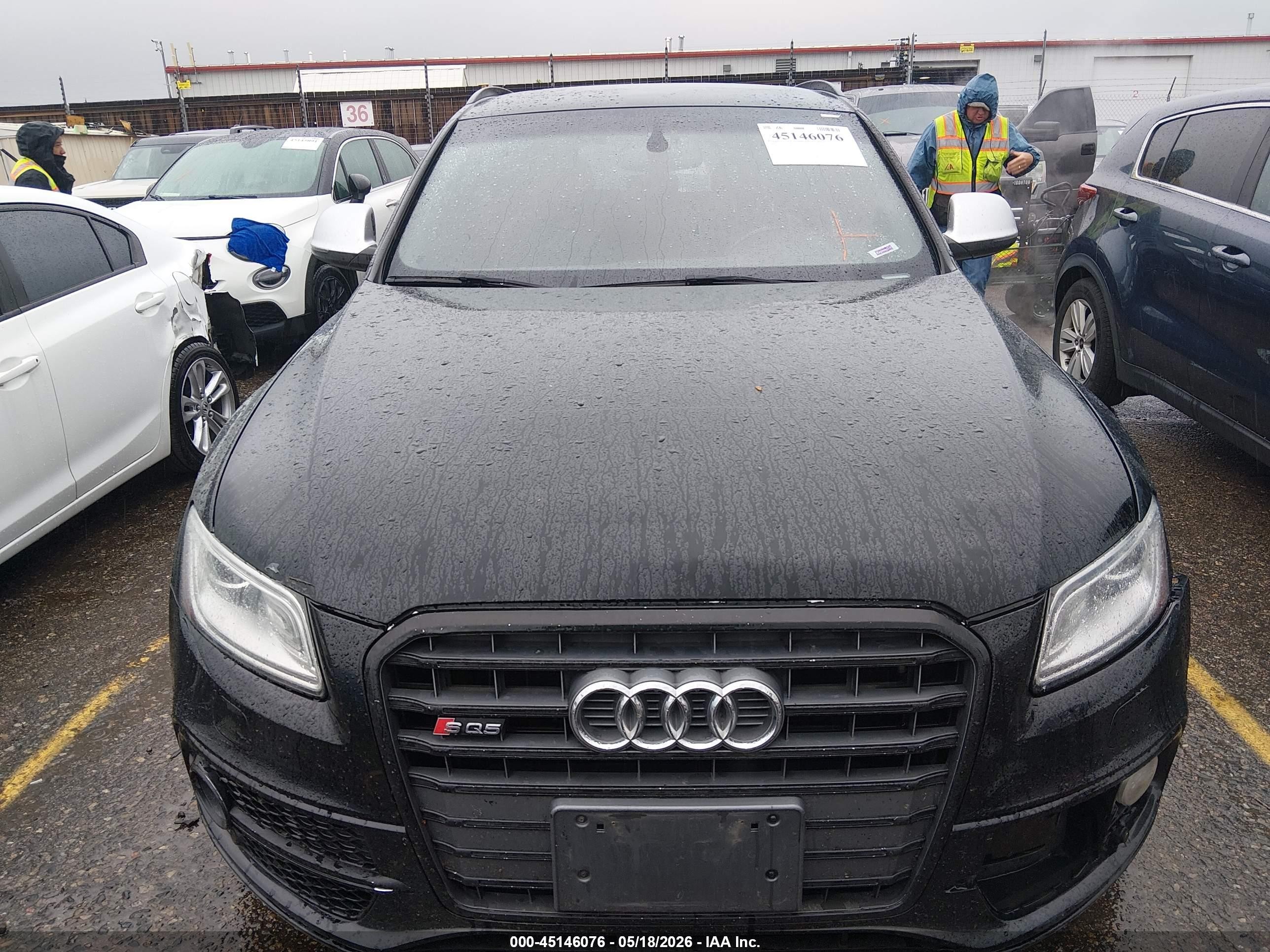 2015 Audi Sq5 3.0t Premium Plus Black vin: WA1CGAFP6FA047131