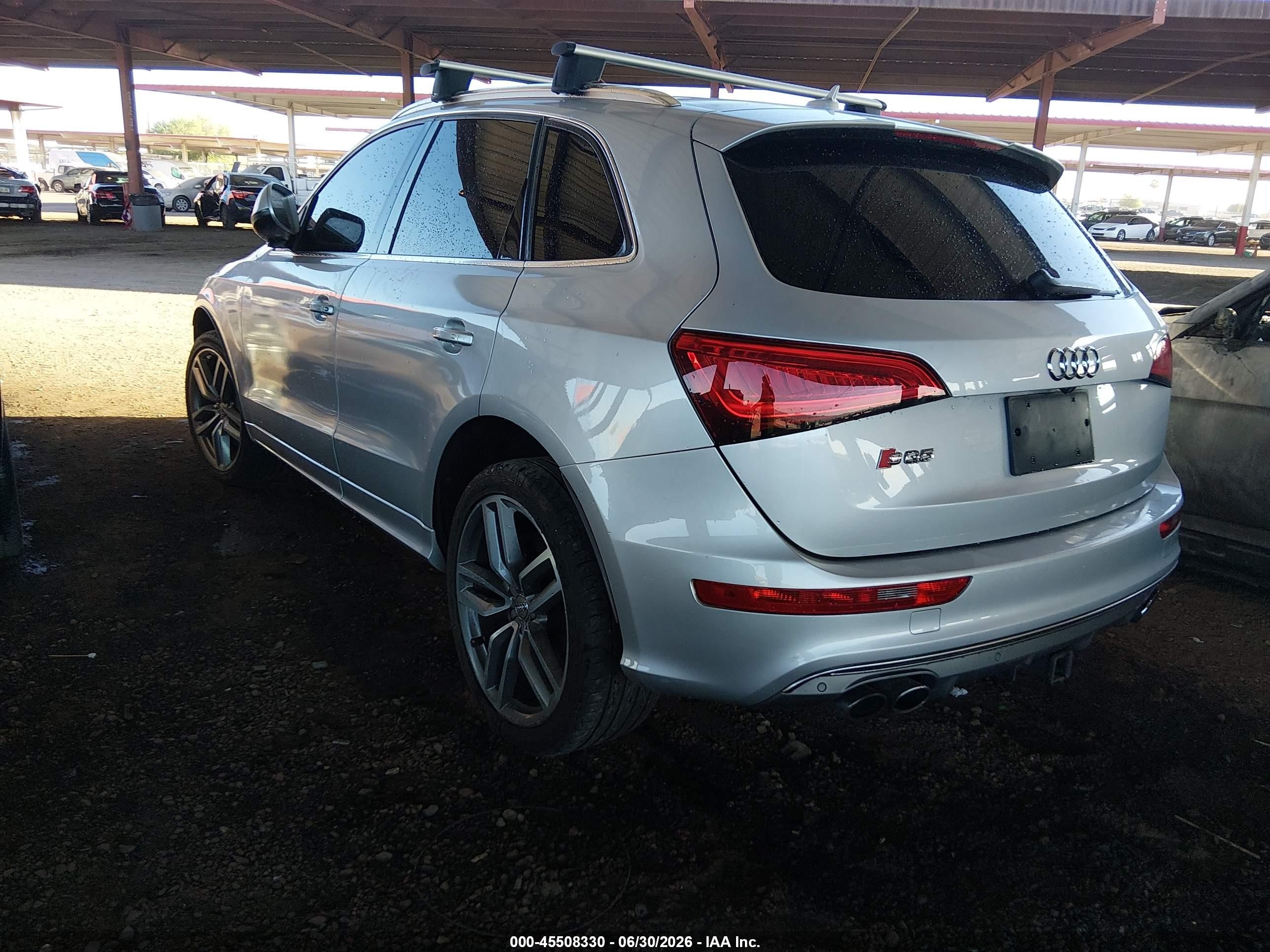2014 Audi Sq5 3.0t Premium Plus Silver vin: WA1CGAFP7EA062946