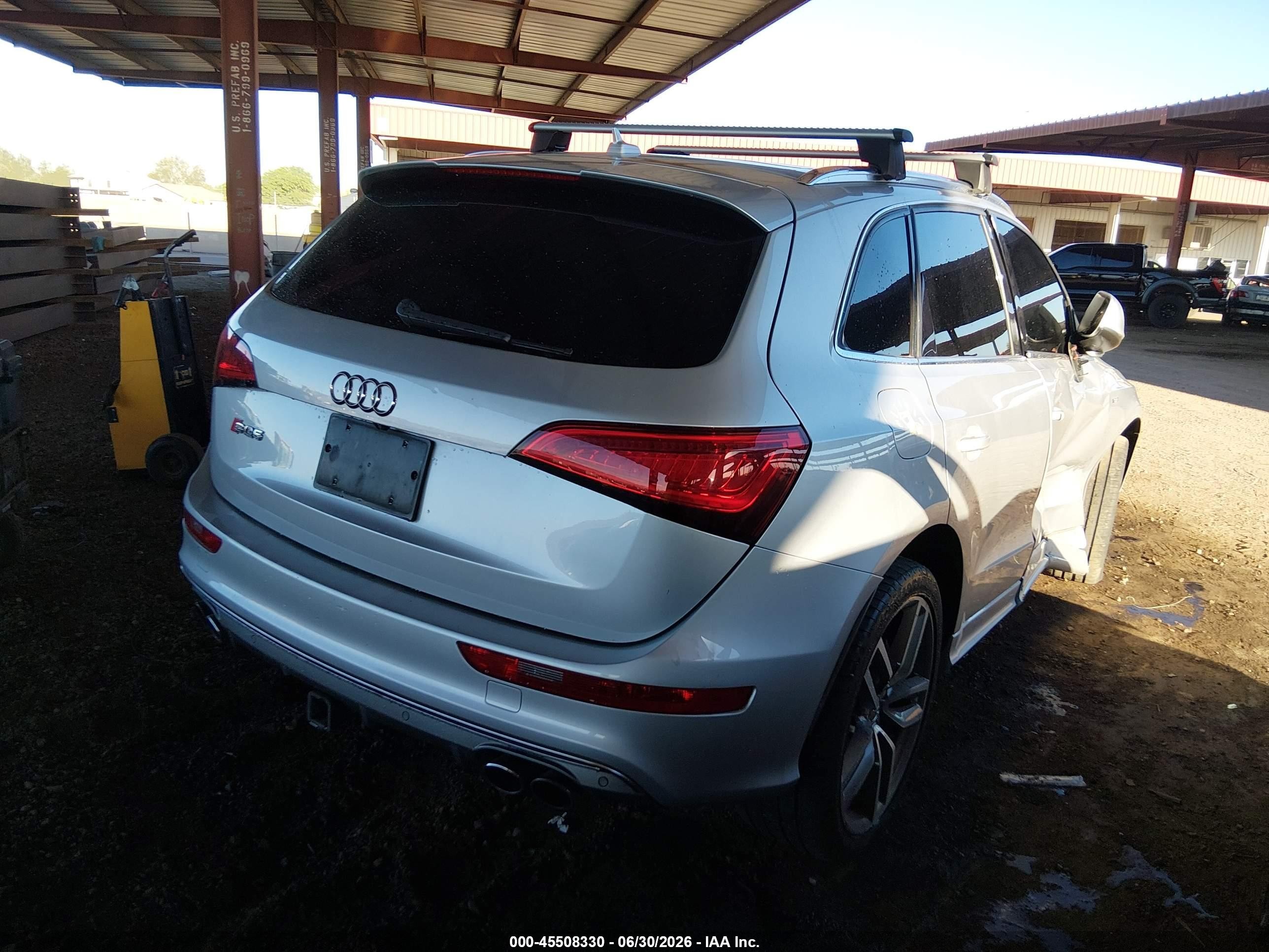 2014 Audi Sq5 3.0t Premium Plus Silver vin: WA1CGAFP7EA062946