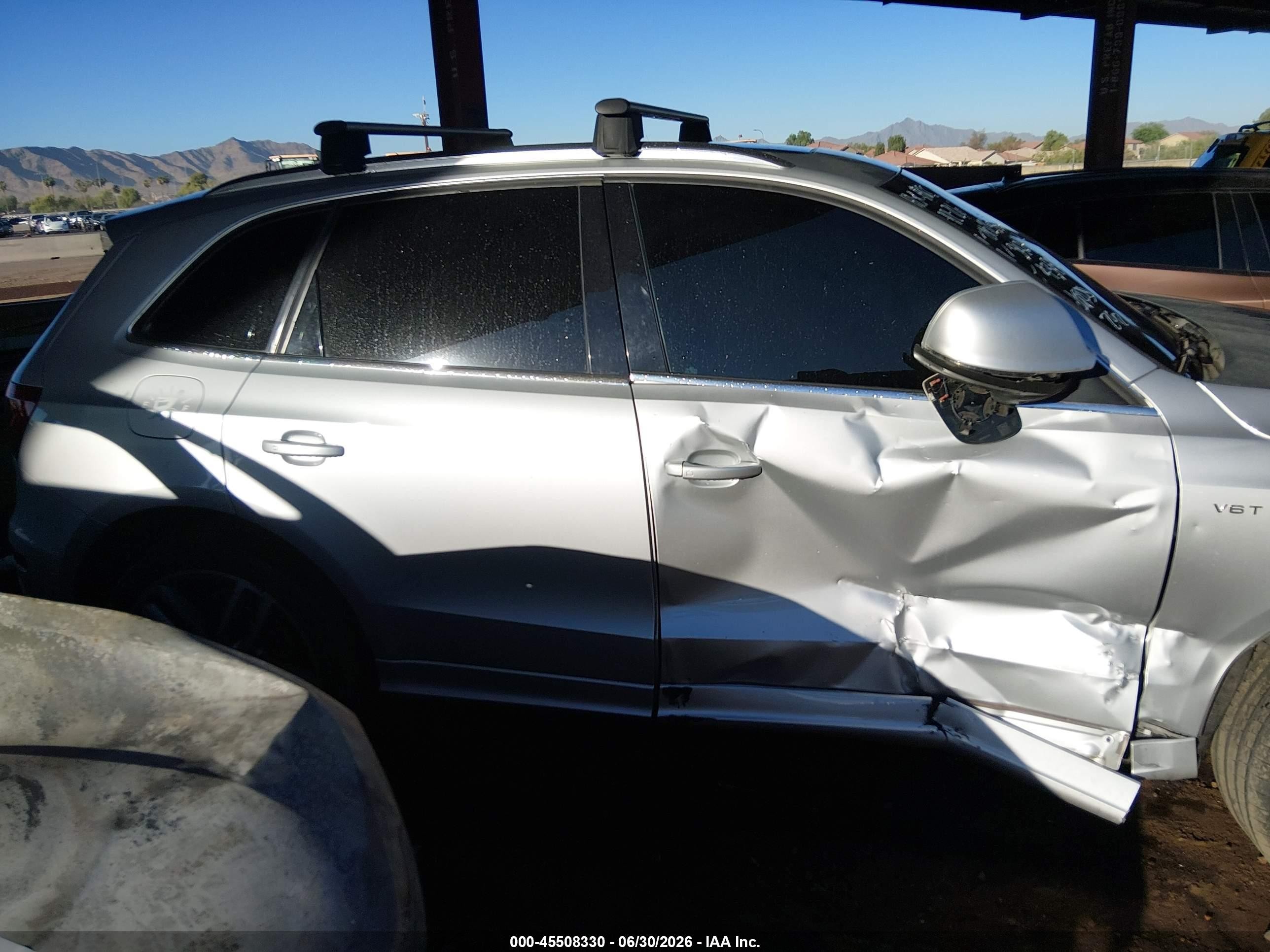 2014 Audi Sq5 3.0t Premium Plus Silver vin: WA1CGAFP7EA062946
